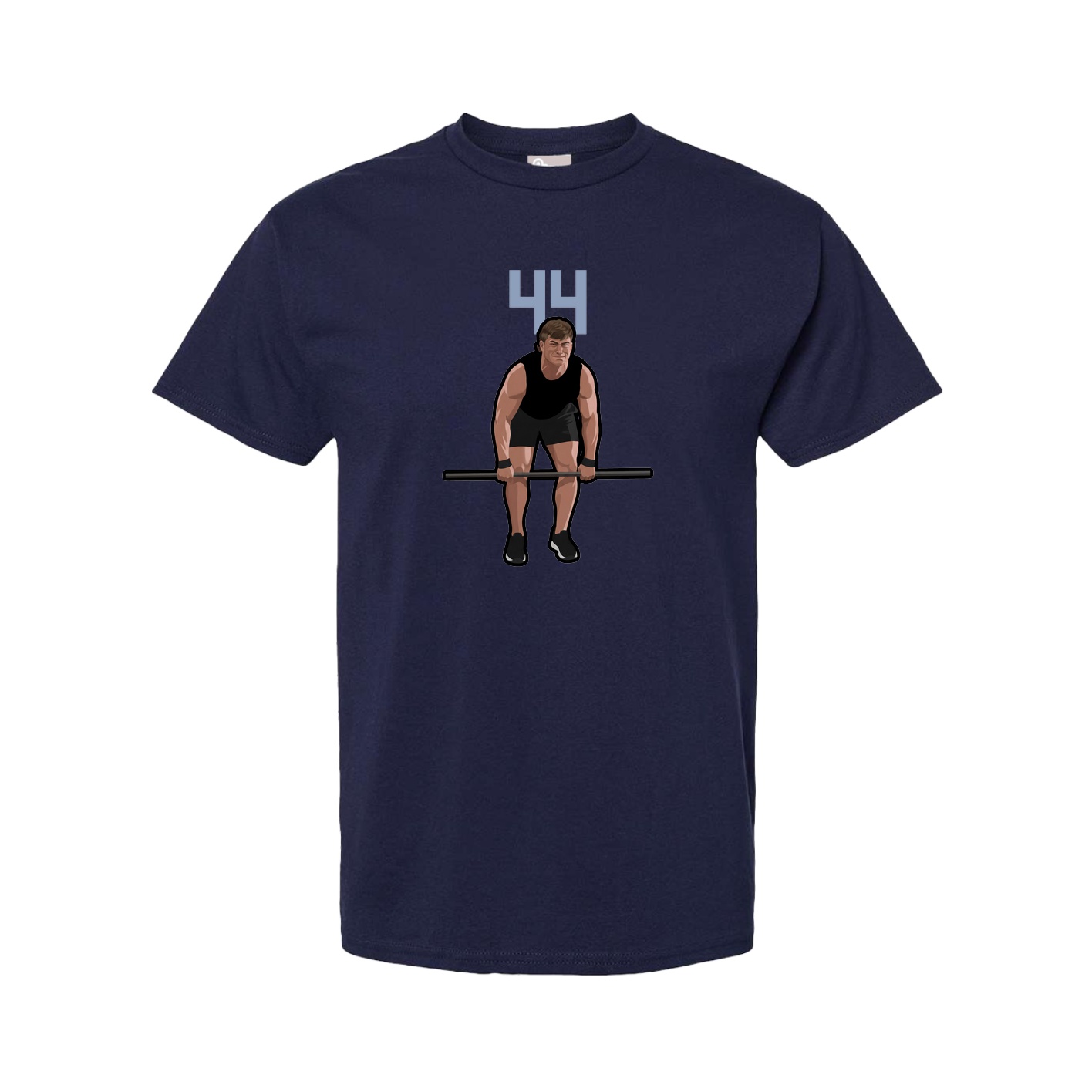 Tee — Number Top in Navy