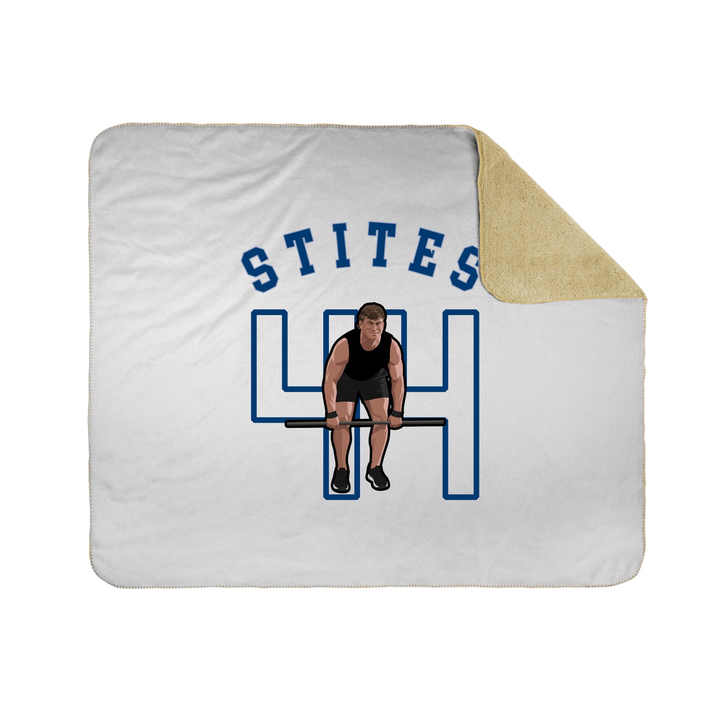 Throw Blanket — Shirsey Arch in White