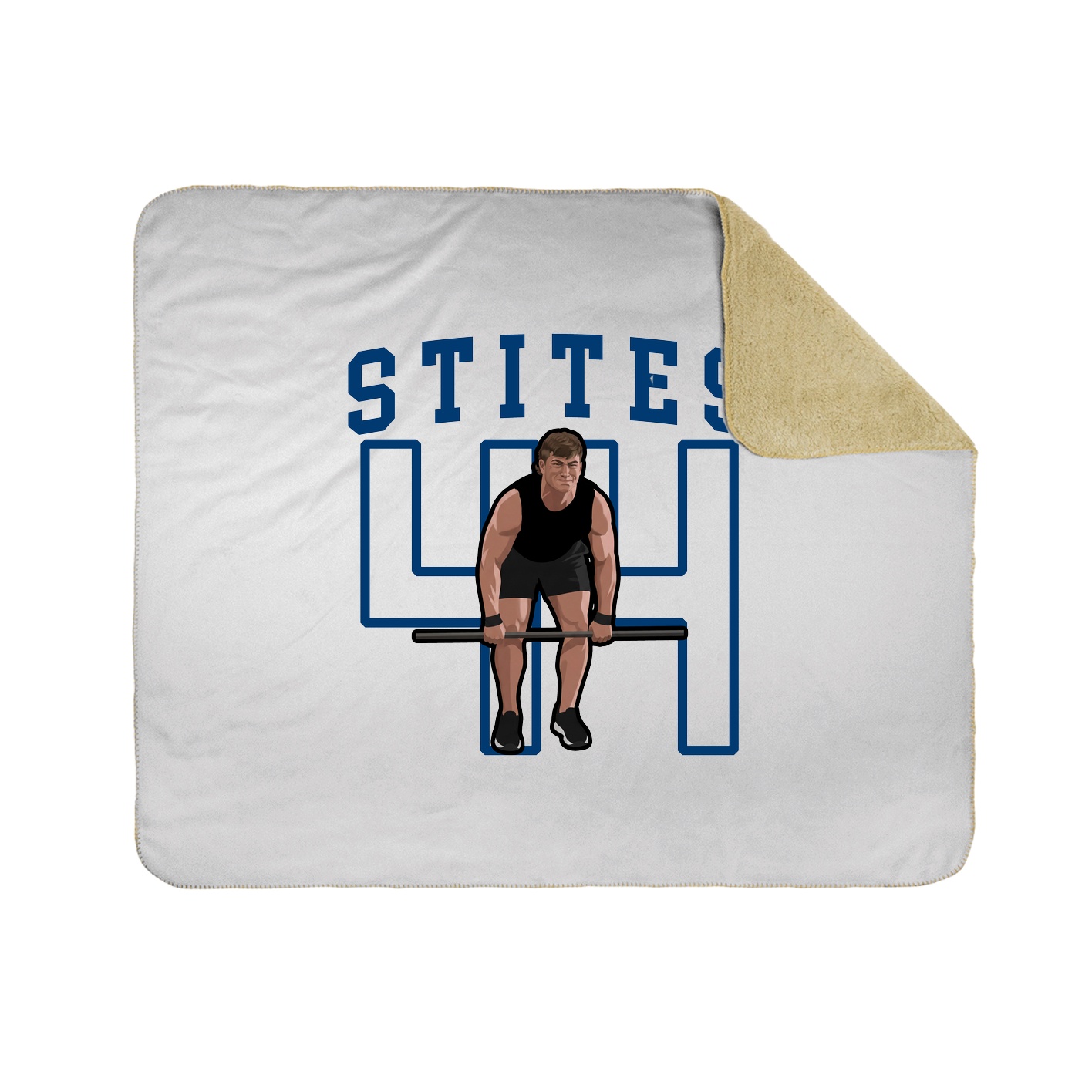 50x60 Sherpa Lined Throw Blanket