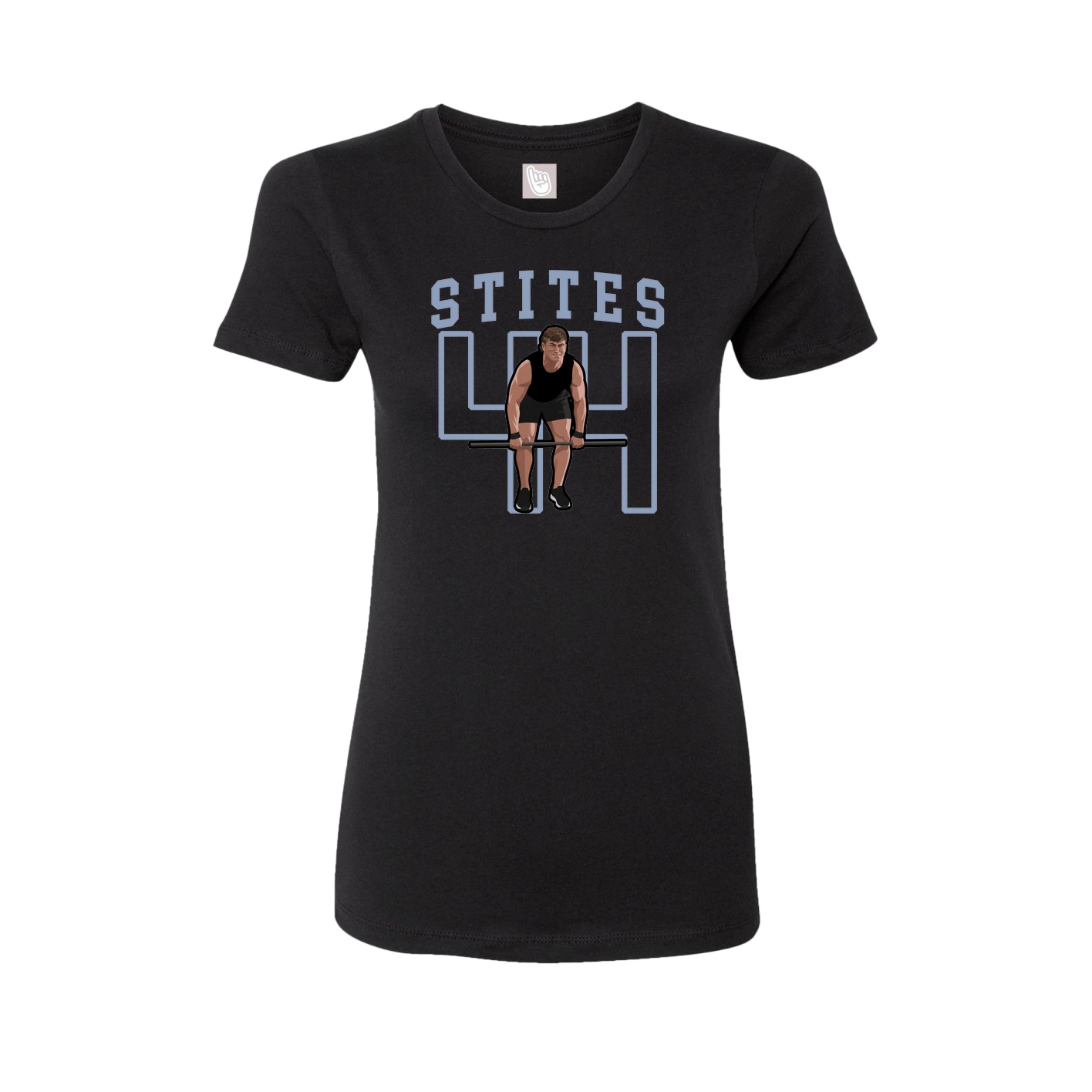 Fitted Women's Tee — Shirsey in Black
