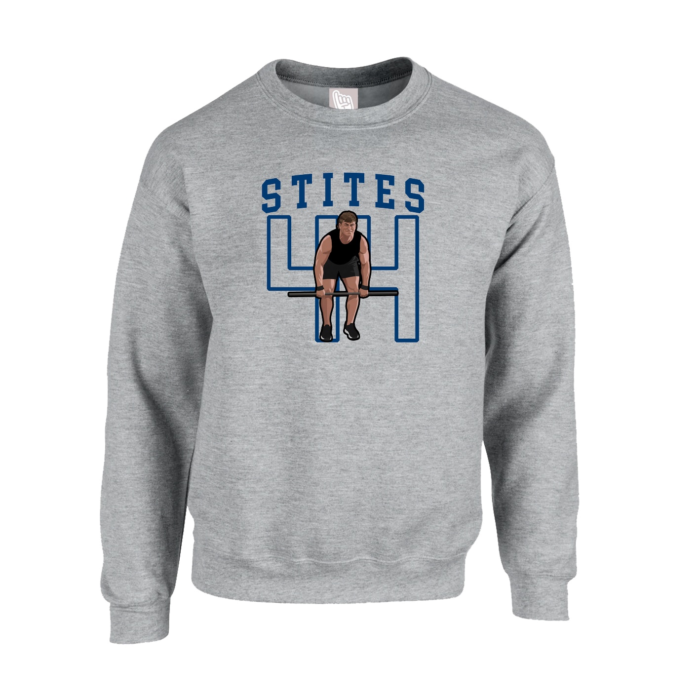 Fleece Crew — Shirsey in Grey