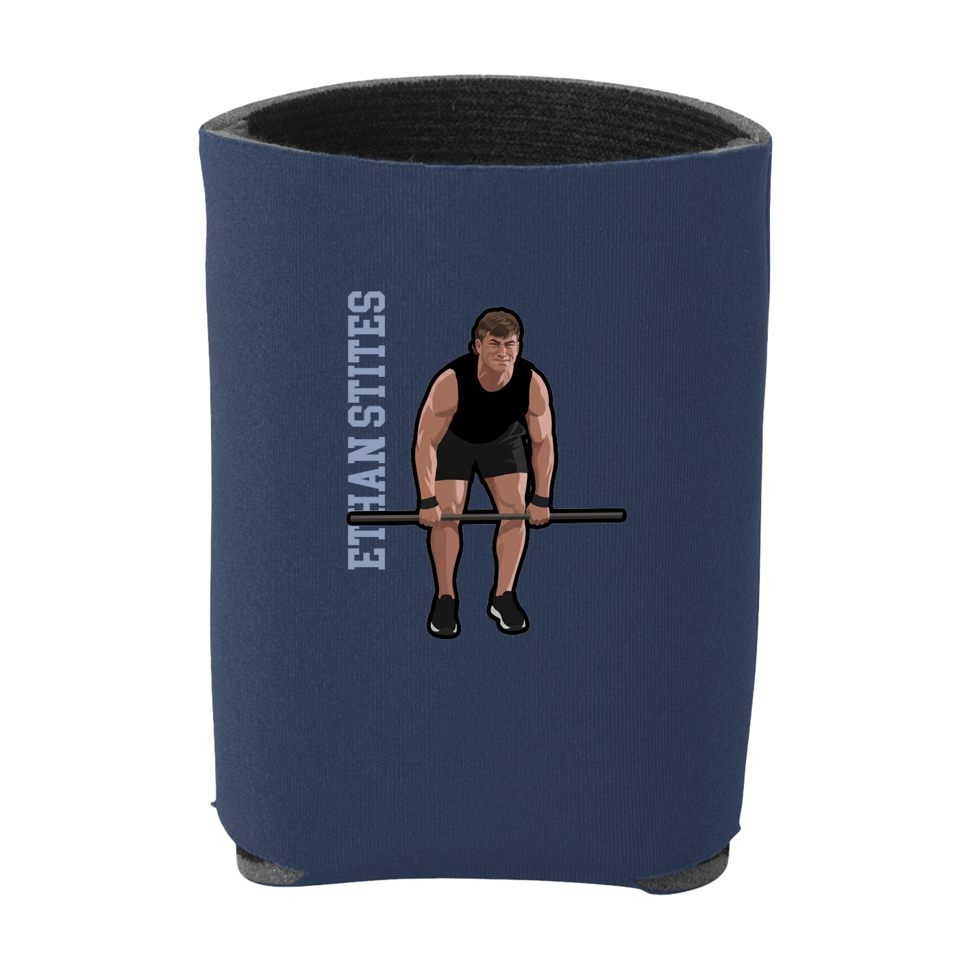 Can Holder — Name Vertical in Navy