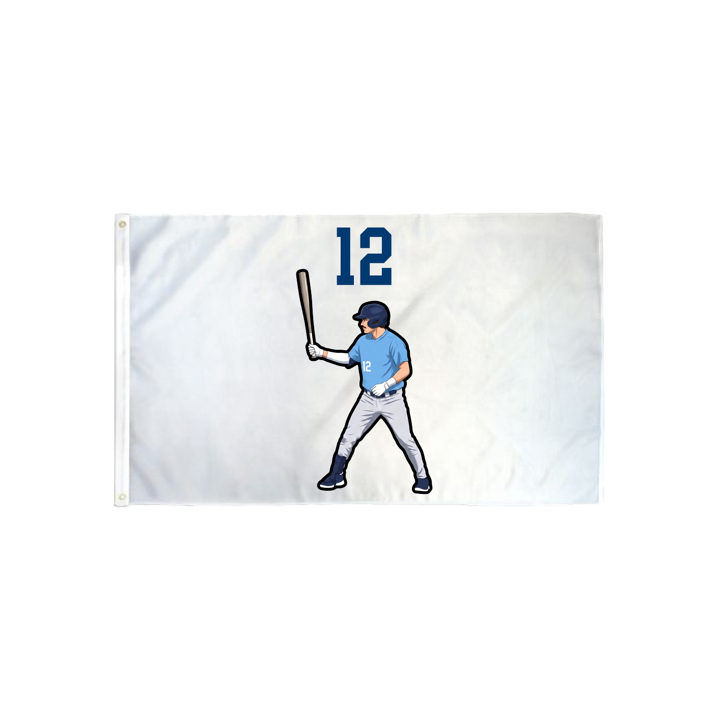 3x5 Flag — Number Top in Classic