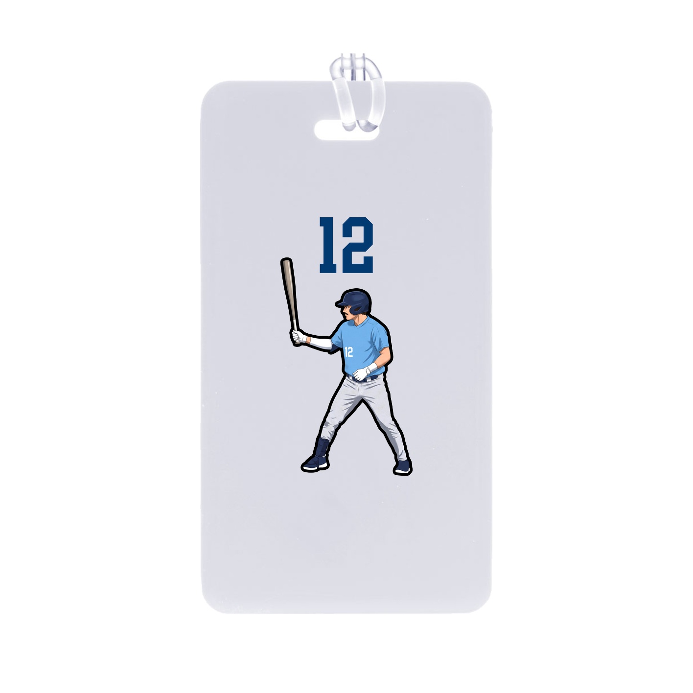 Bag Tag — Number Top in Classic
