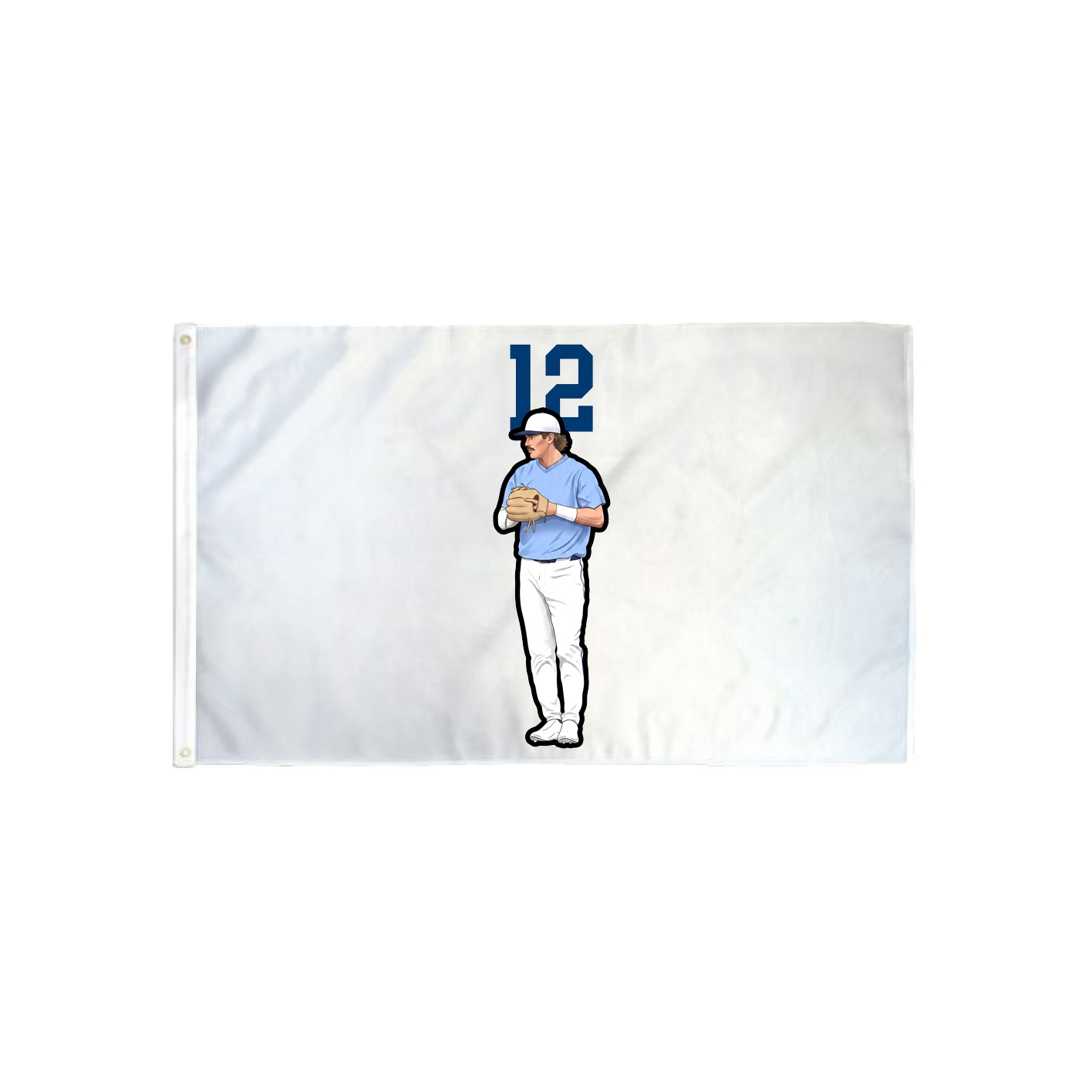 3x5 Flag — Number Top in Classic