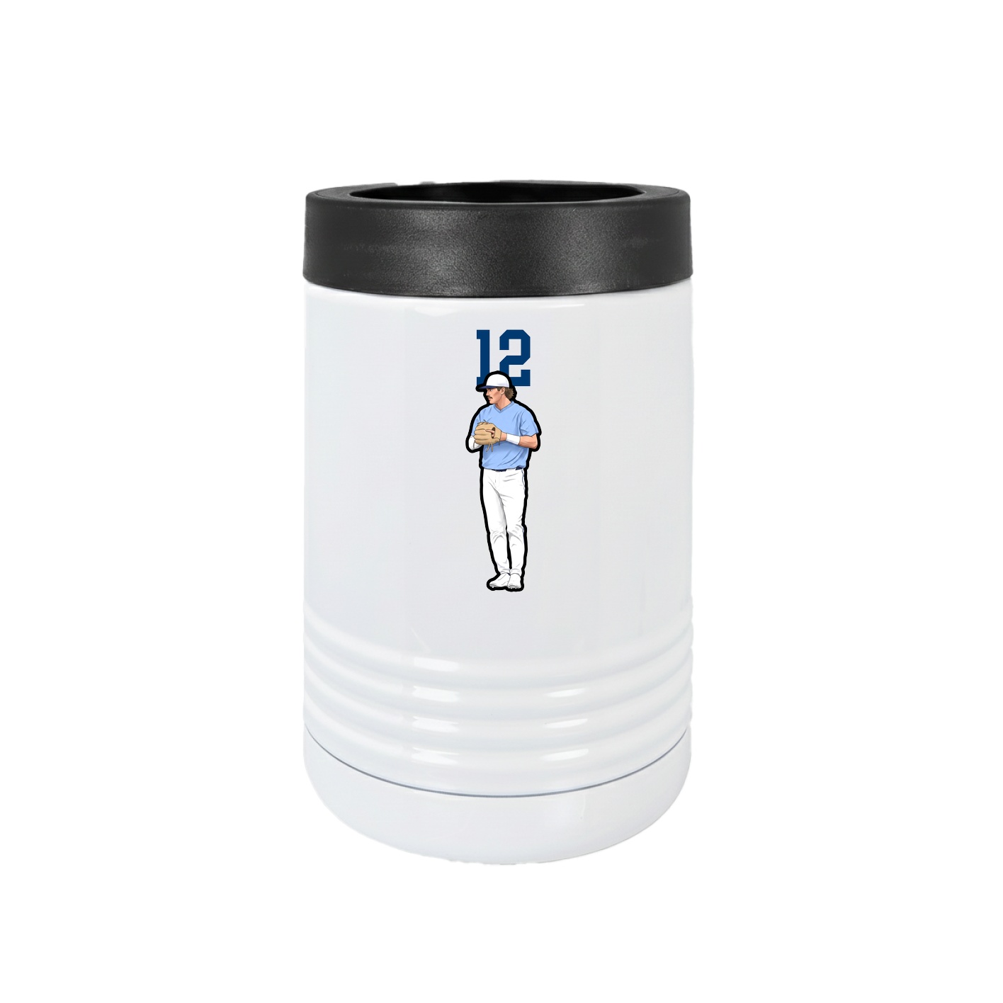 Beverage Holder — Number Top in White