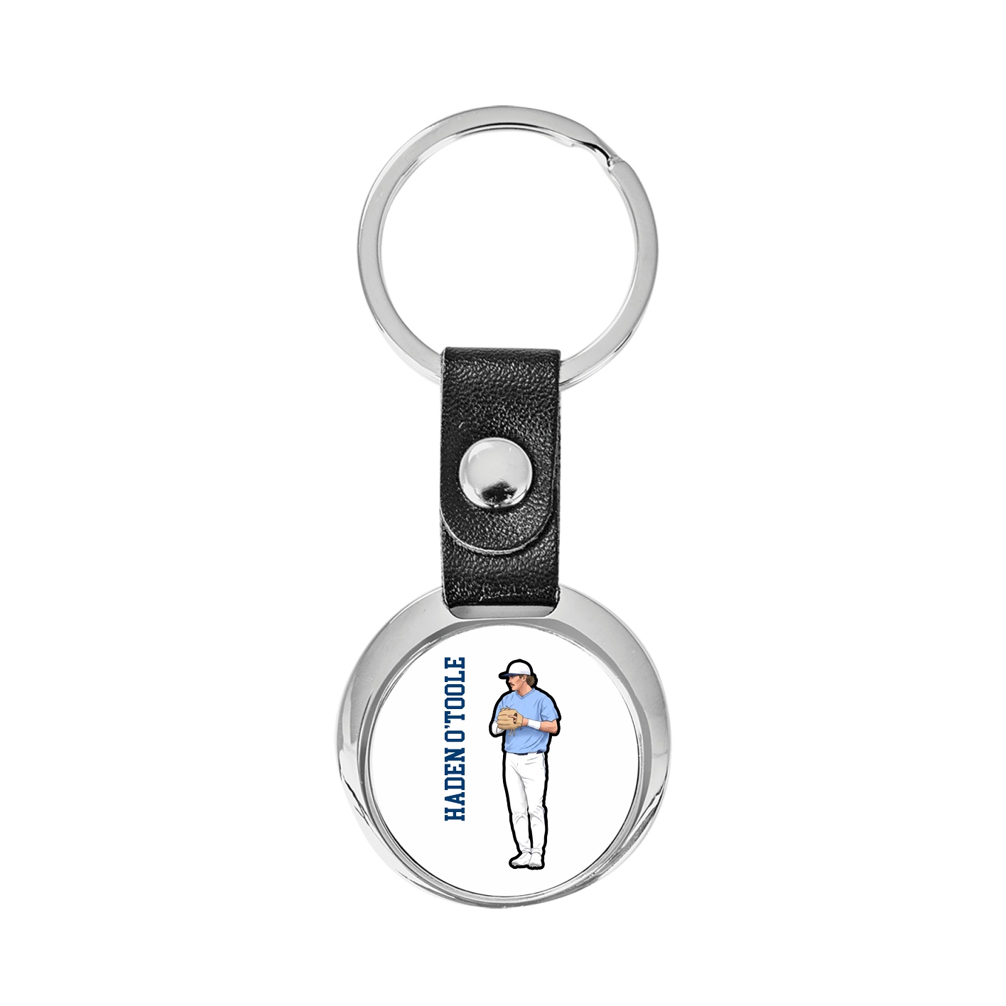Key Chain — Name Vertical in Classic