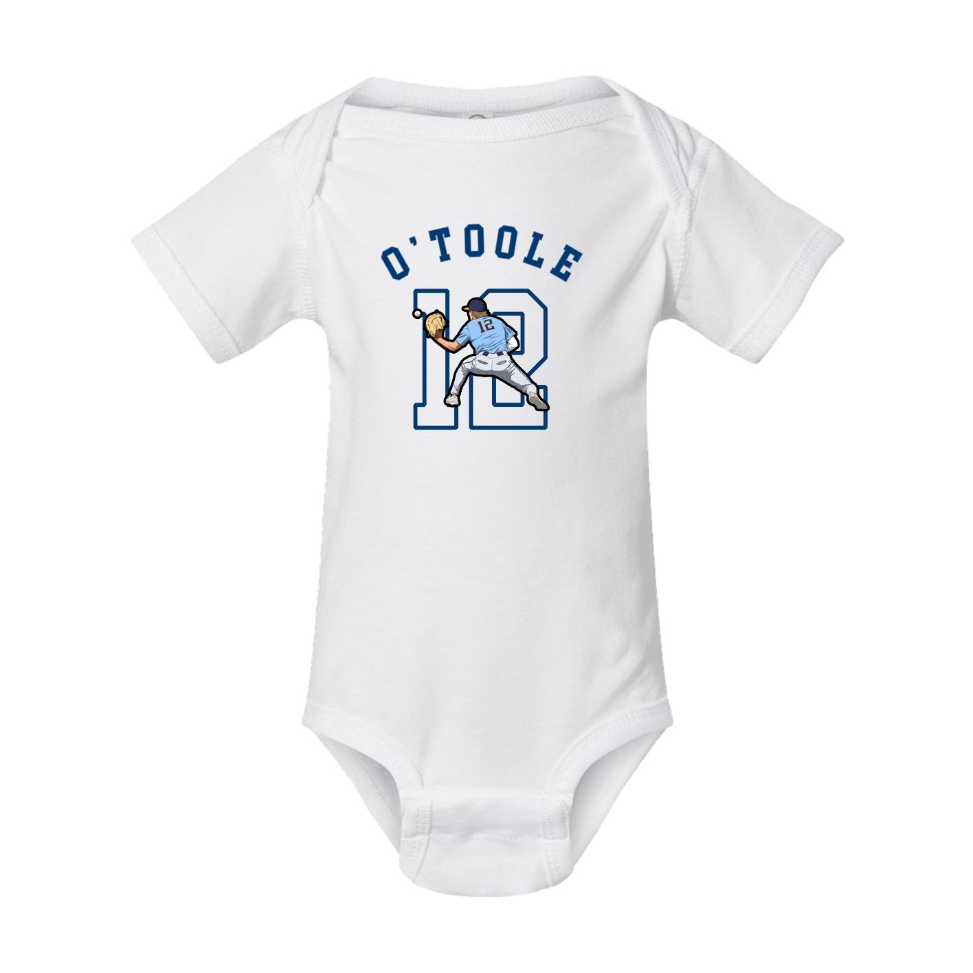 Baby Onesie — Shirsey Arch in White