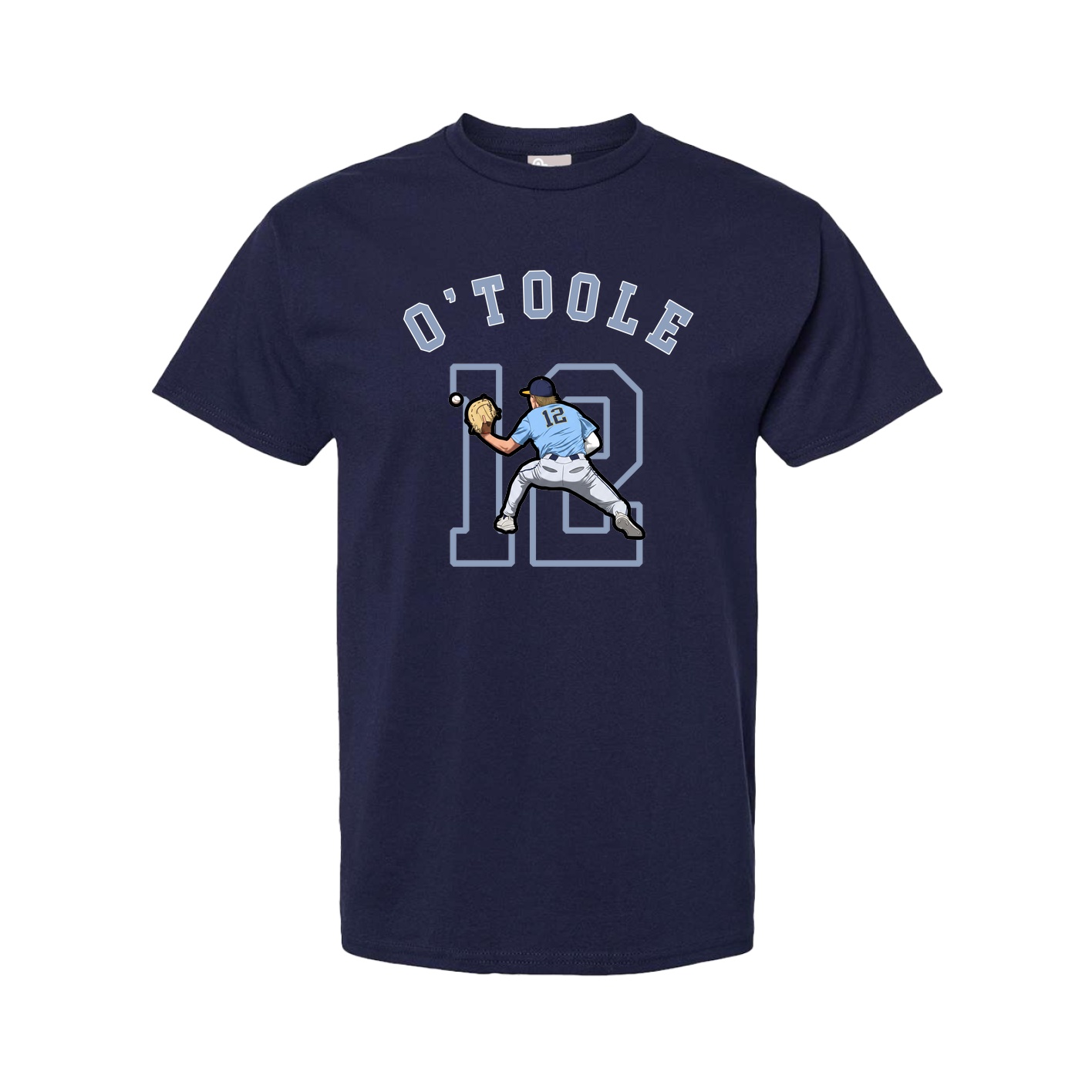 Youth Tee — Shirsey Arch in Navy