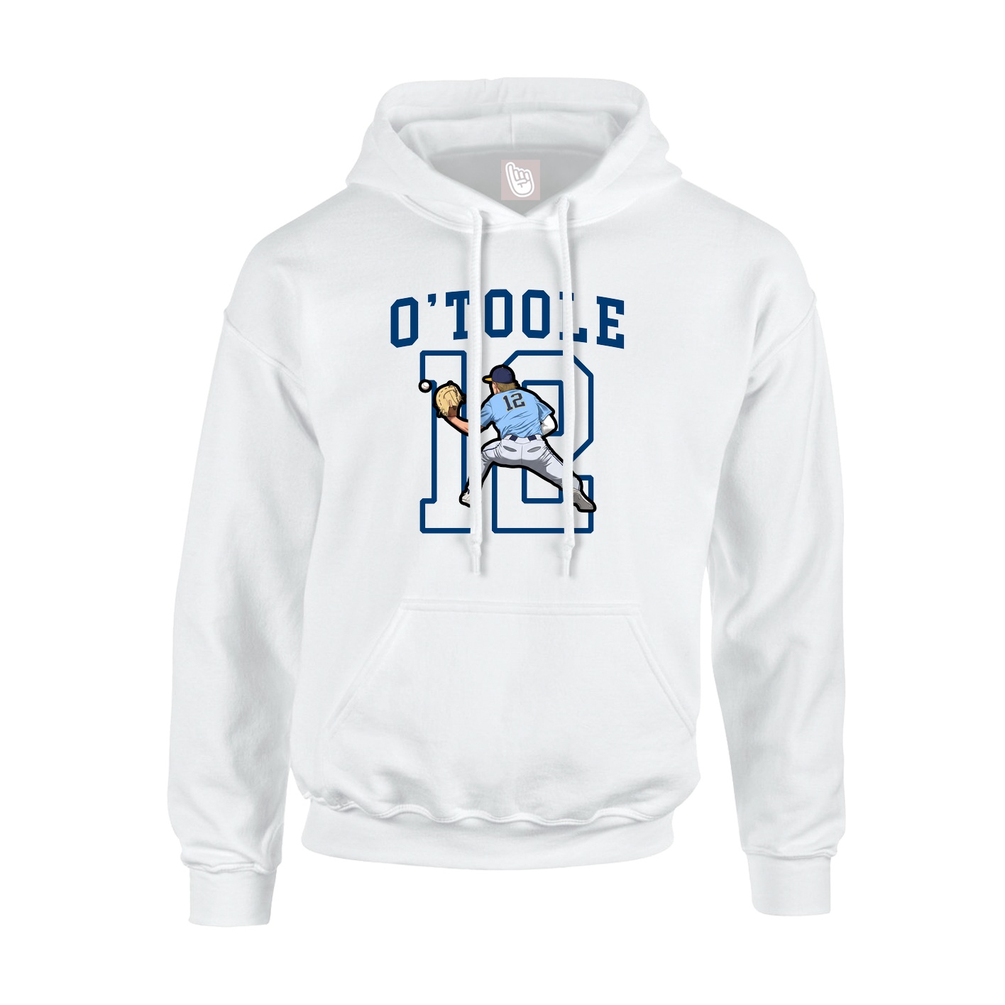 Youth Hoodie — Shirsey in White