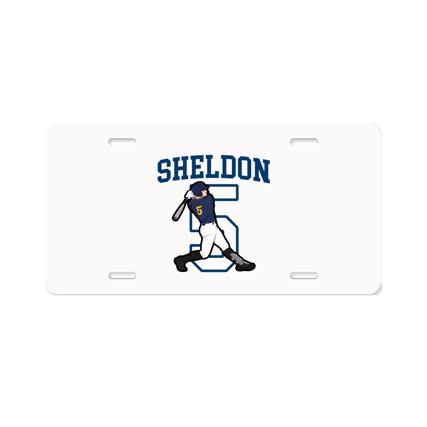 Aluminum License Plate