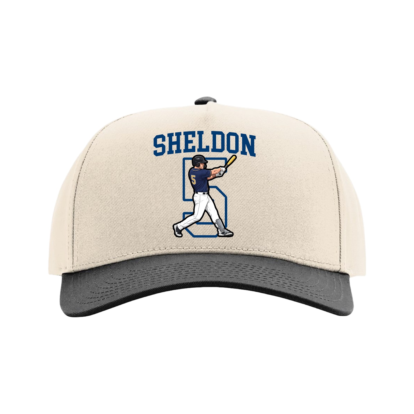 Full Fabric Five-Panel Champ Cap