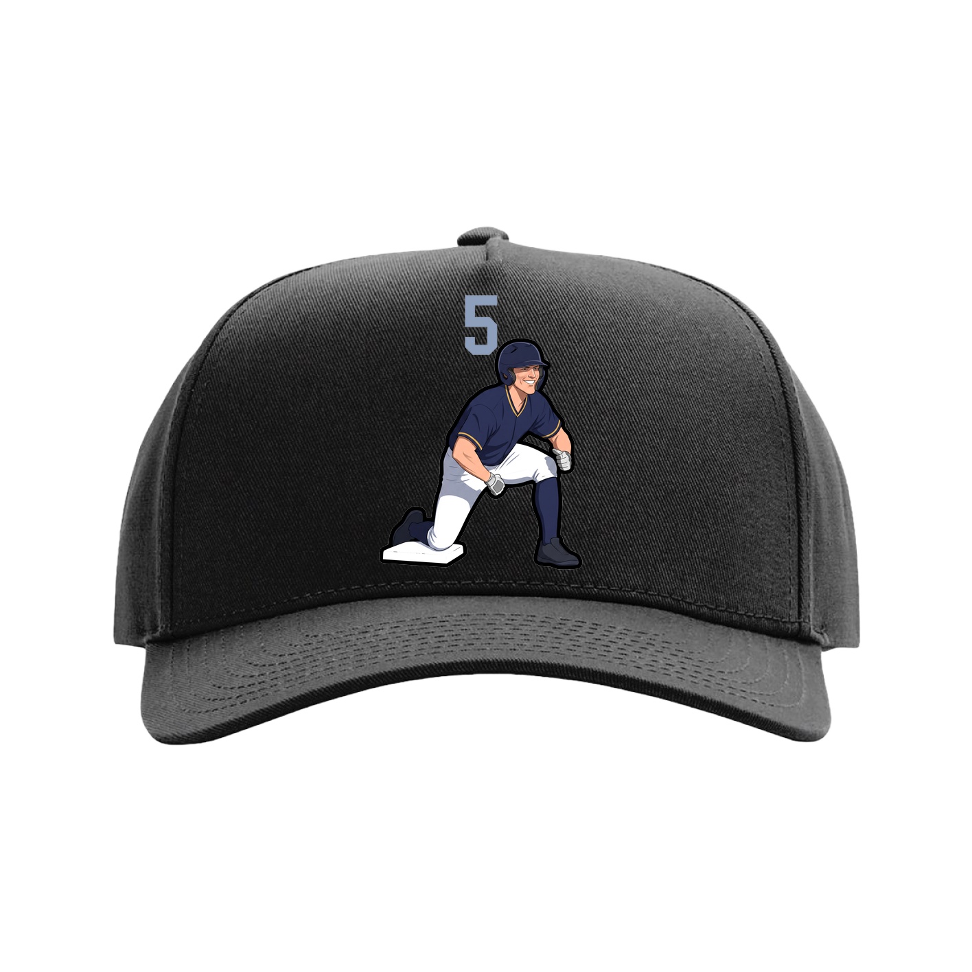 Full Fabric Five-Panel Champ Cap