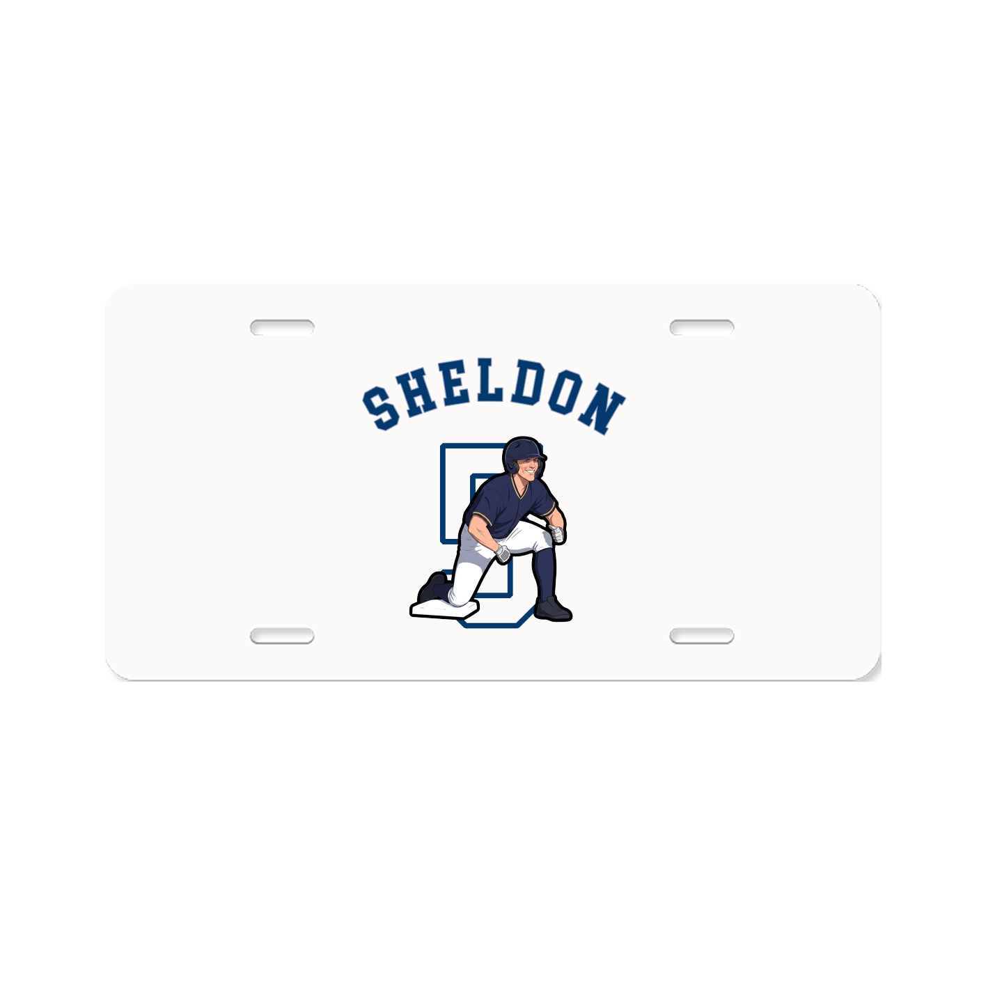 License Plate — Shirsey Arch in Classic