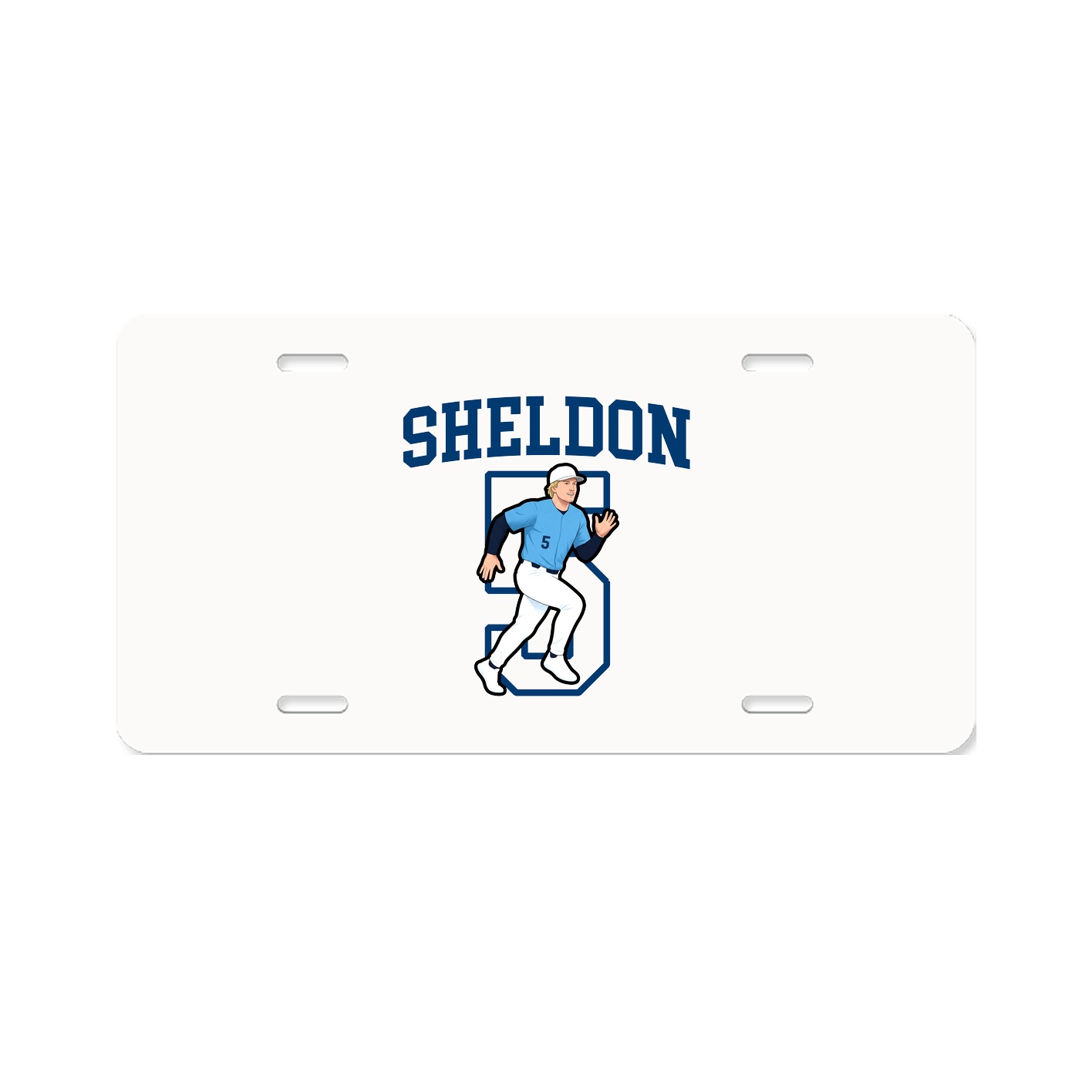 License Plate — Shirsey in Classic