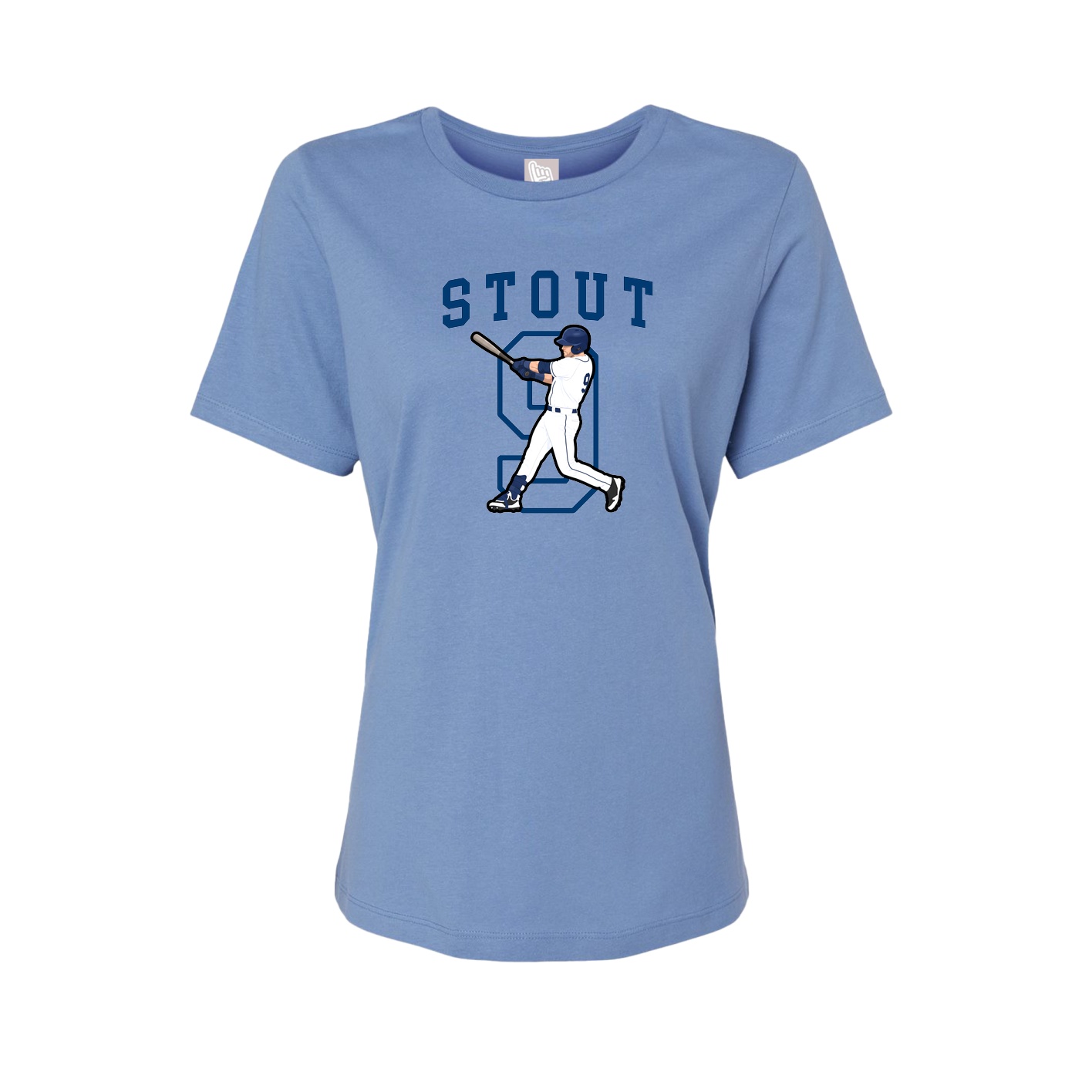 Fitted Women's Tee — Shirsey in Powder Blue