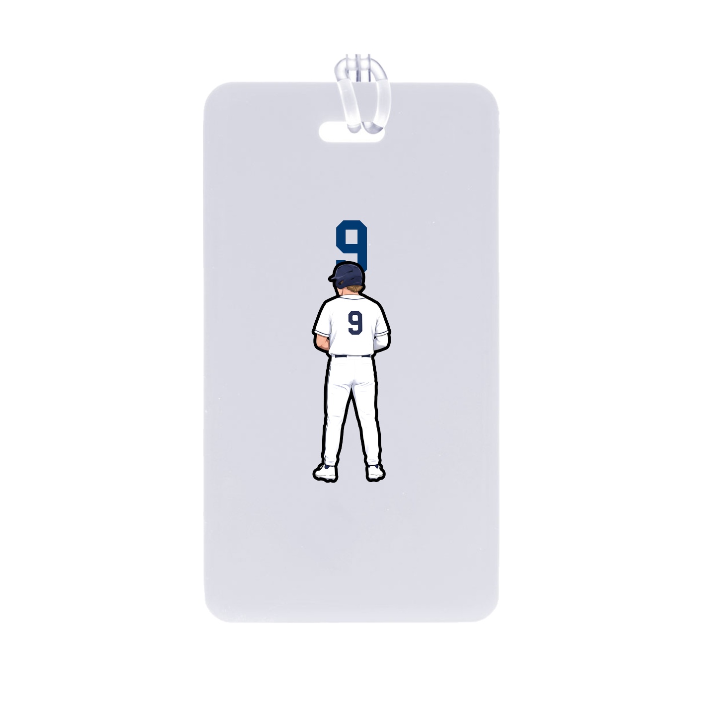 Bag Tag — Number Top in Classic