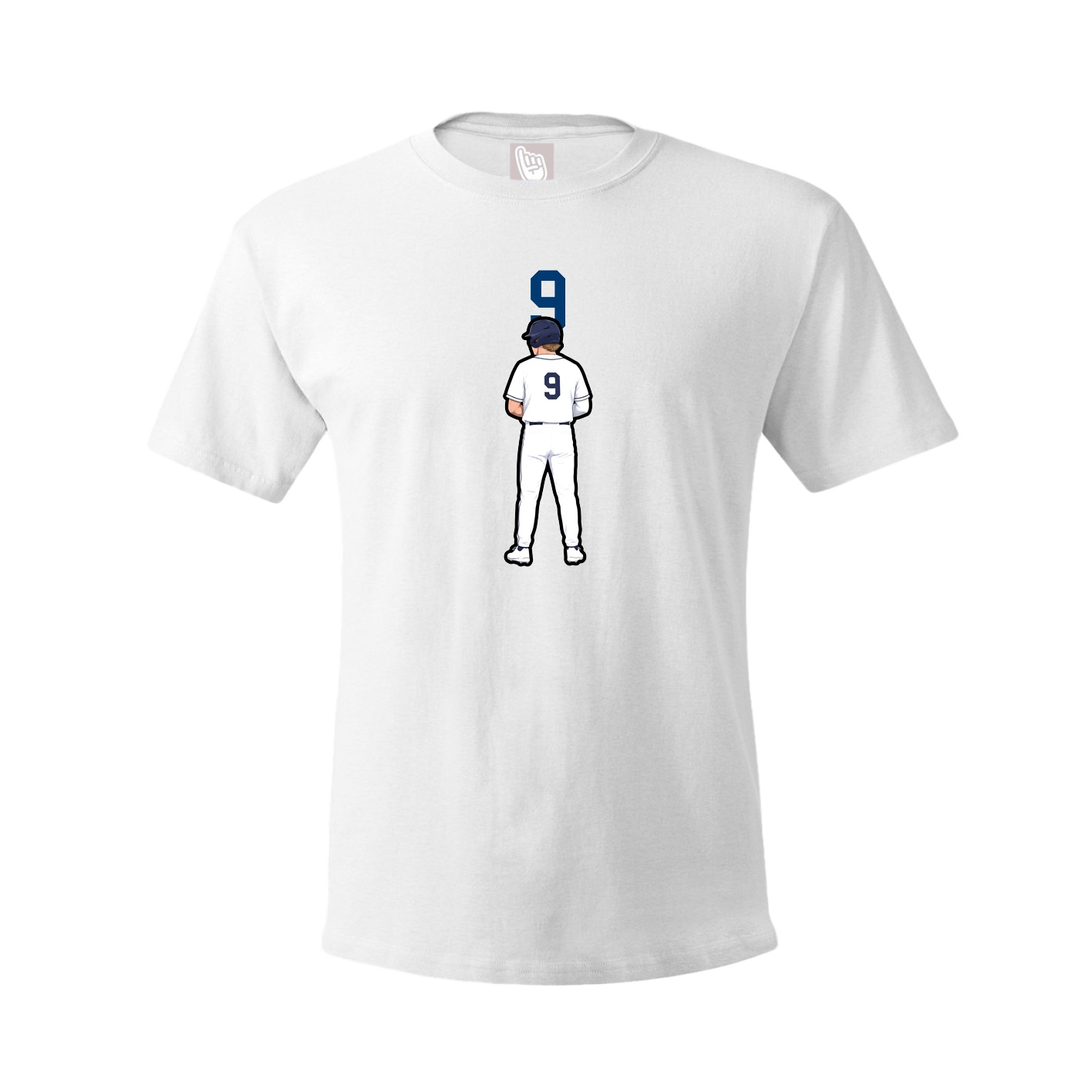 Tee — Number Top in White