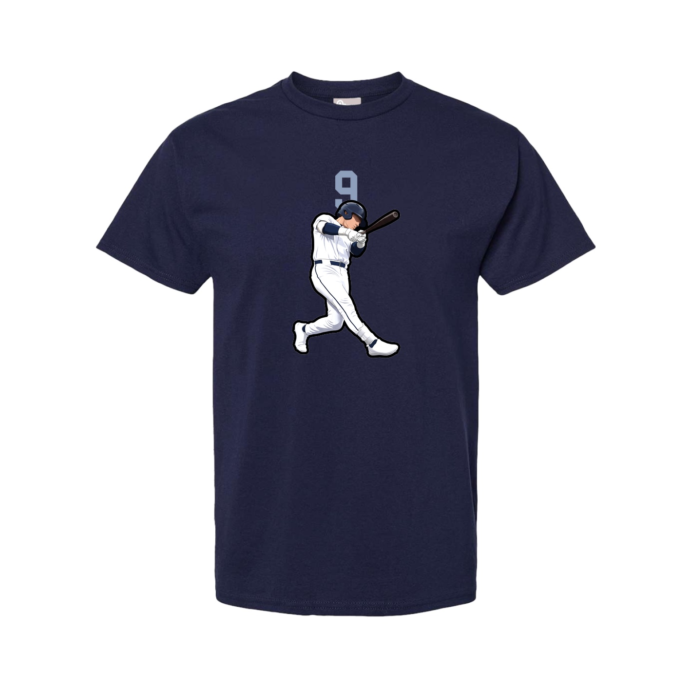 Tee — Number Top in Navy
