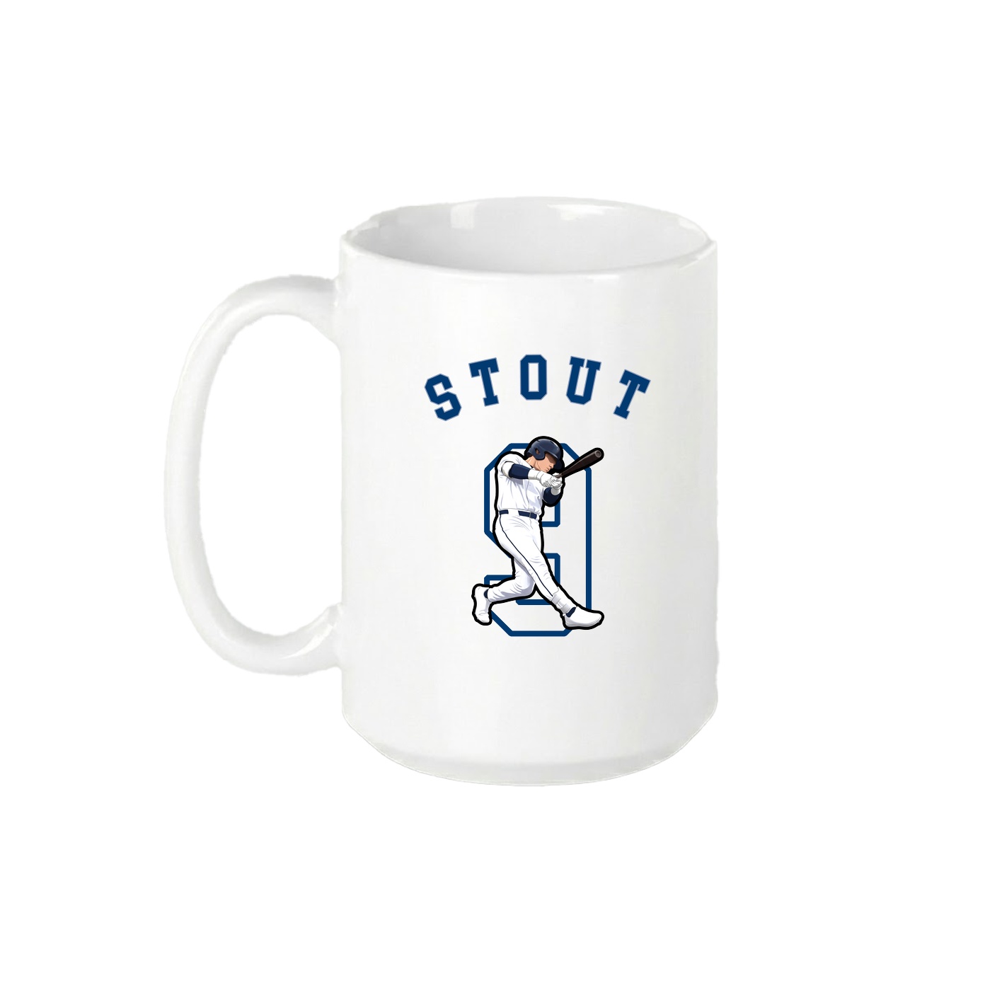 15oz Coffee Mug — Shirsey Arch in White