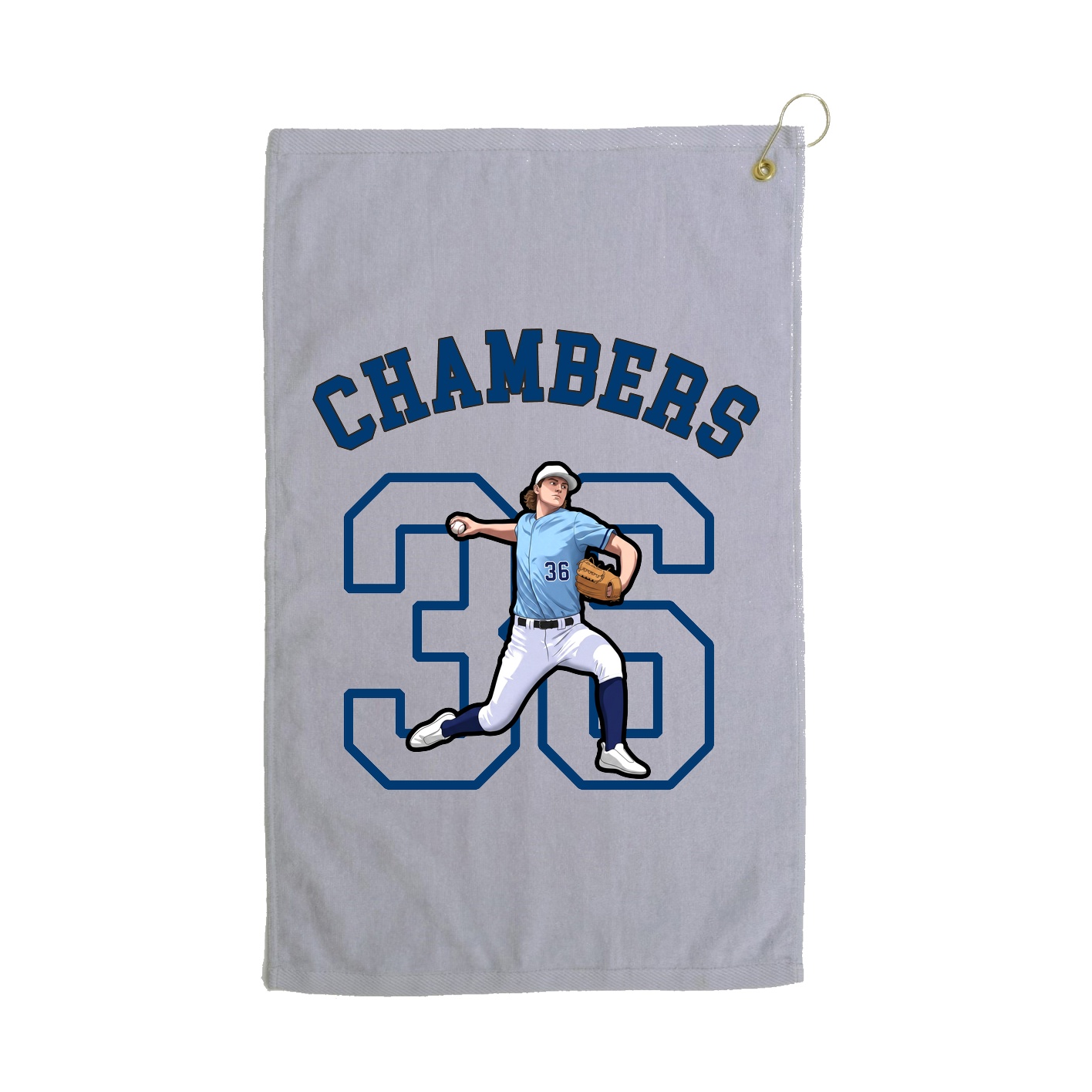 Terry Velour Golf Towel