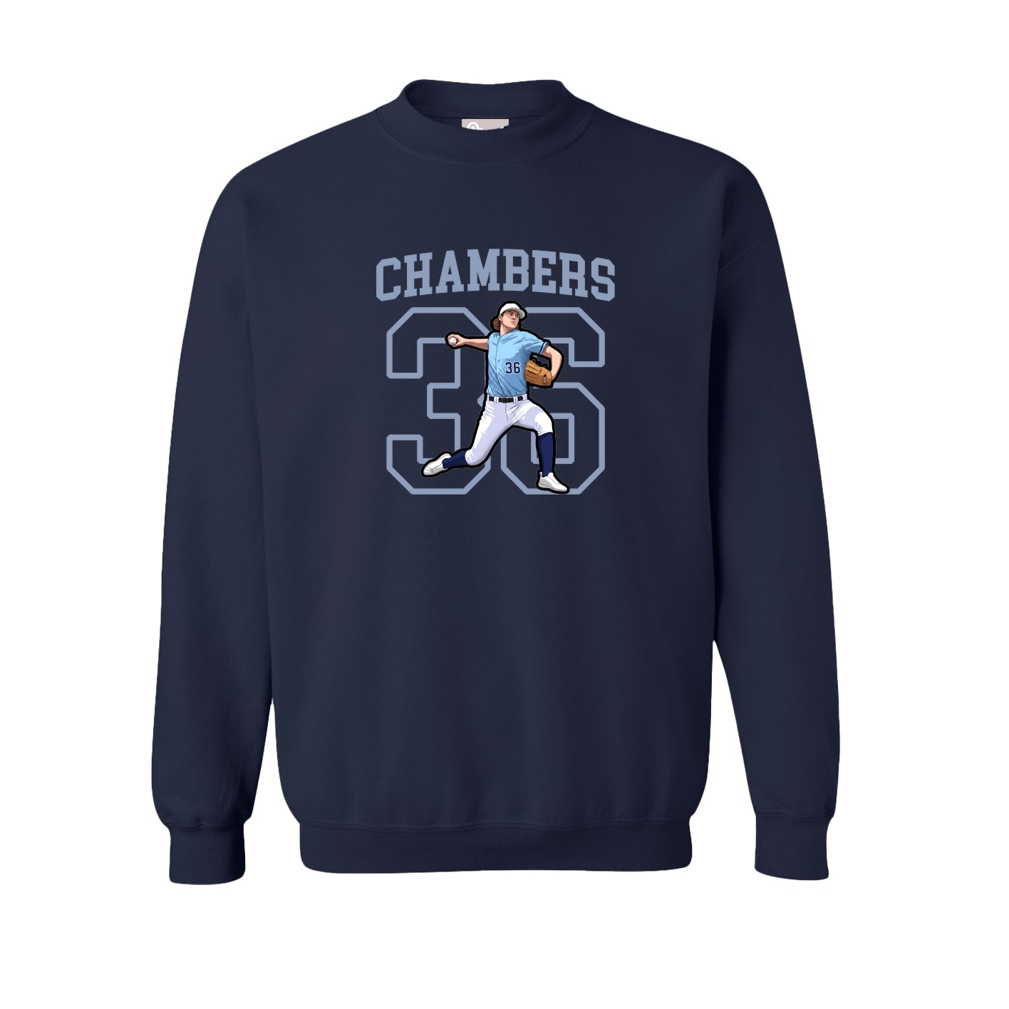Fleece Crew — Shirsey in Navy