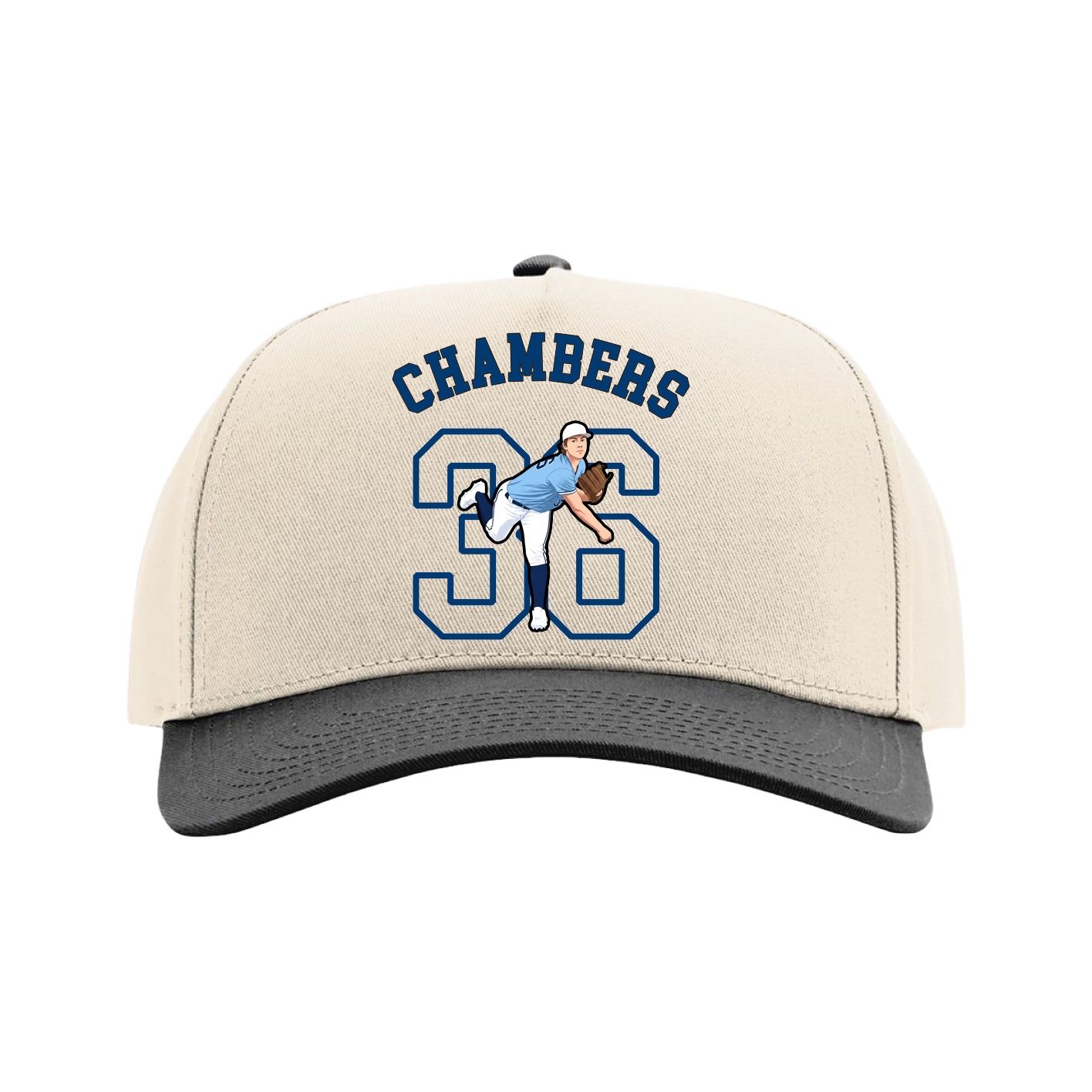 Full Fabric Five-Panel Champ Cap
