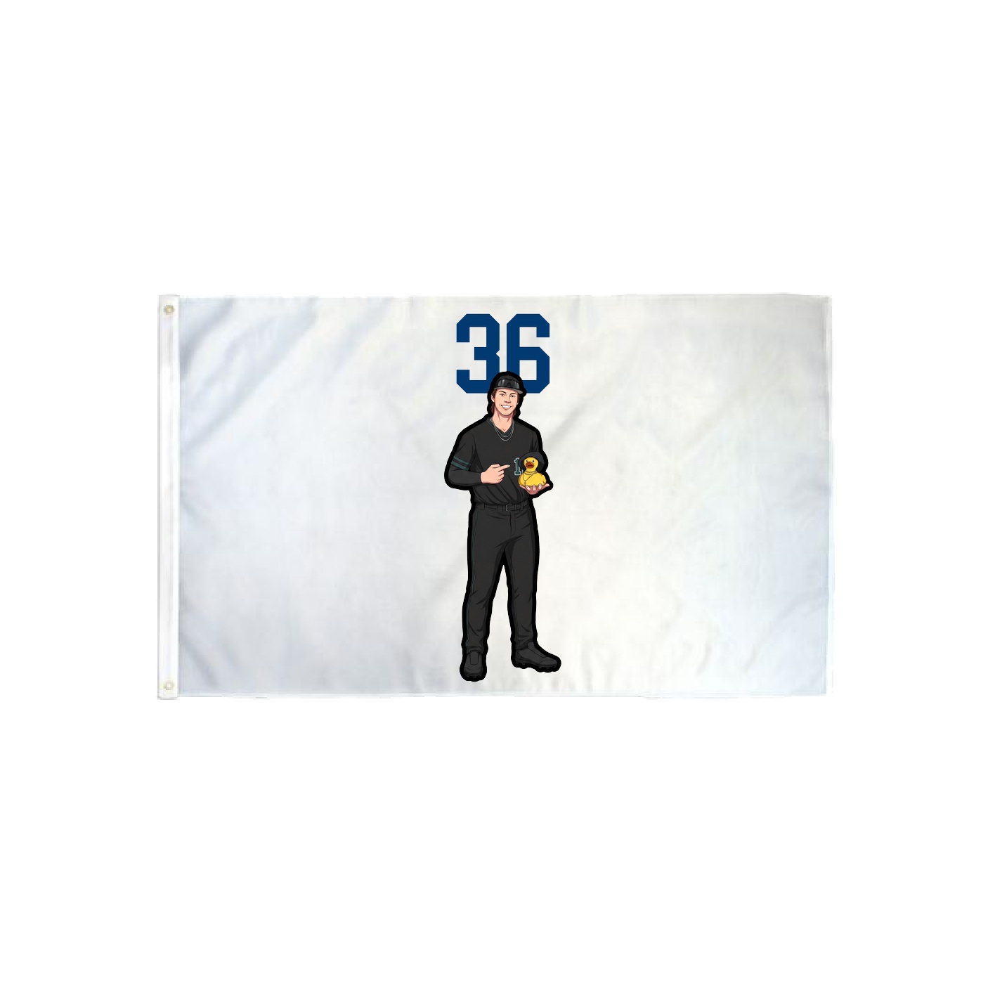 3x5 Flag — Number Top in Classic