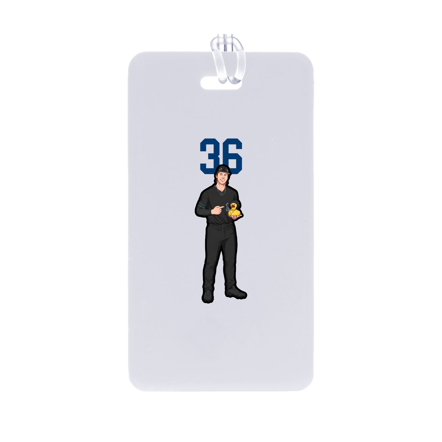 Bag Tag — Number Top in Classic