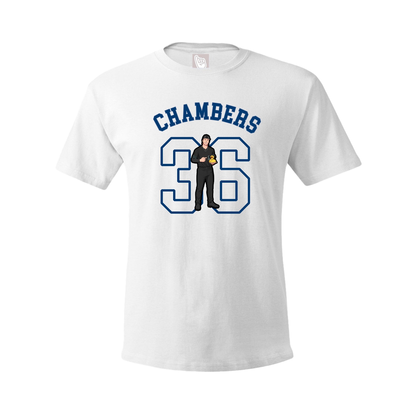 Tee — Shirsey Arch in White