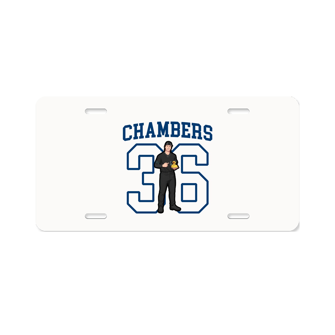 Aluminum License Plate