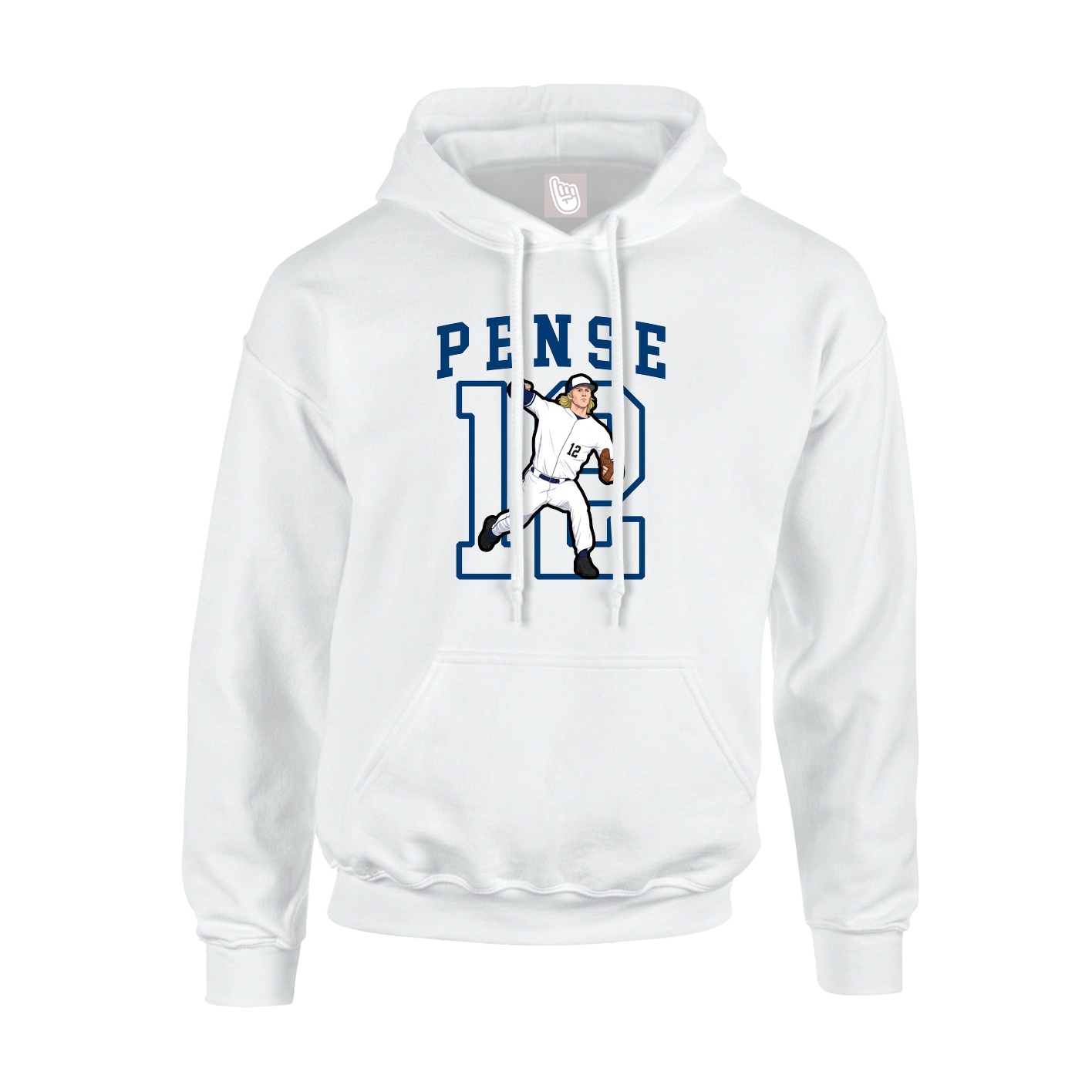 Youth Hoodie — Shirsey in White