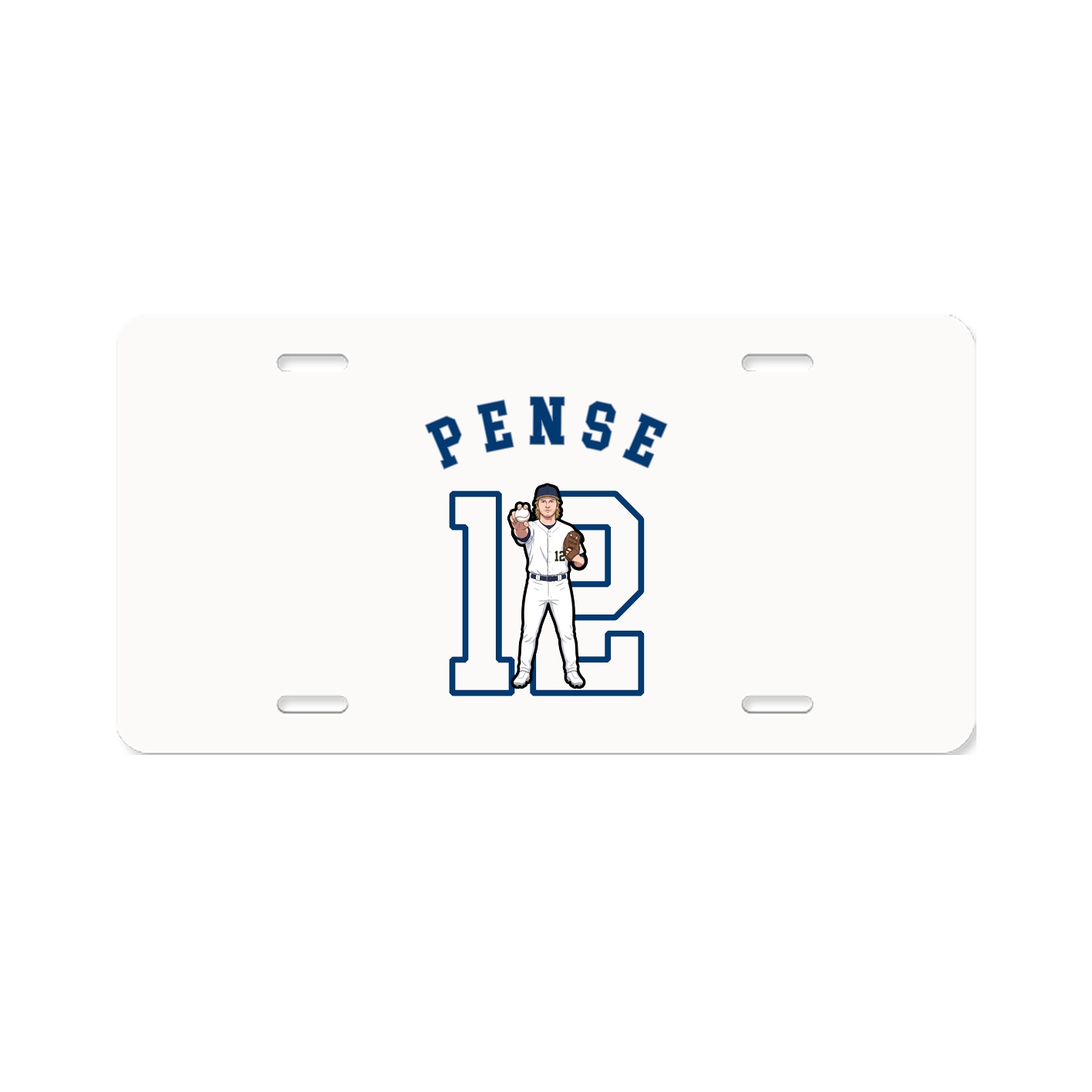 License Plate — Shirsey Arch in Classic