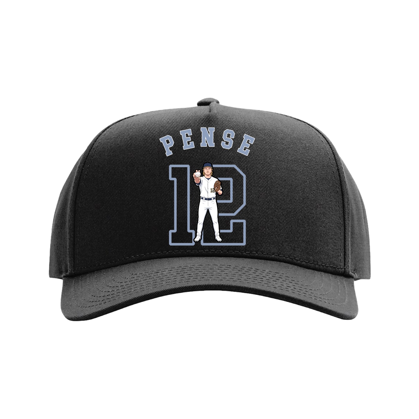 Full Fabric Five-Panel Champ Cap