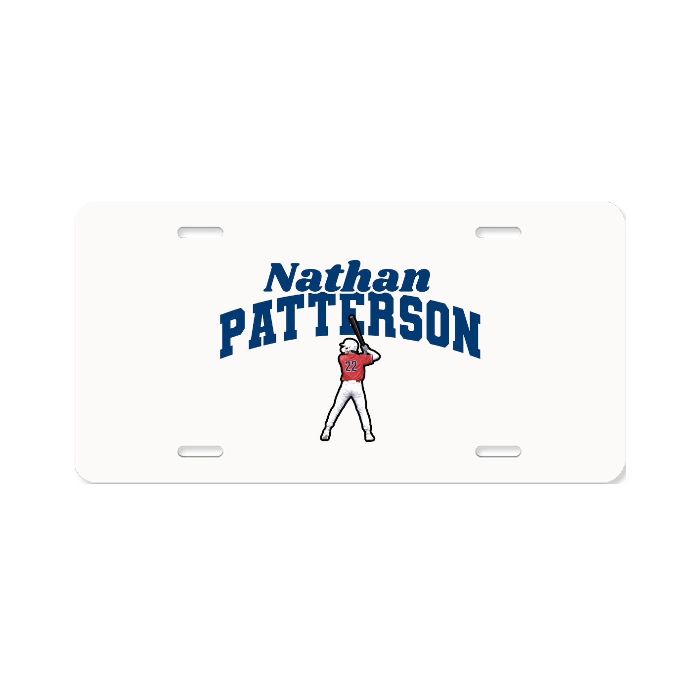 License Plate — Signature Arch in Classic
