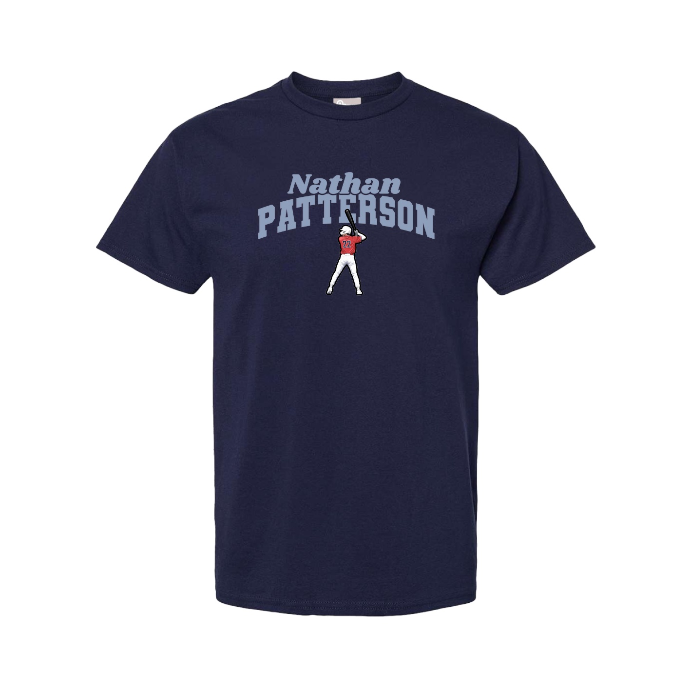 Youth Tee — Signature Arch in Navy