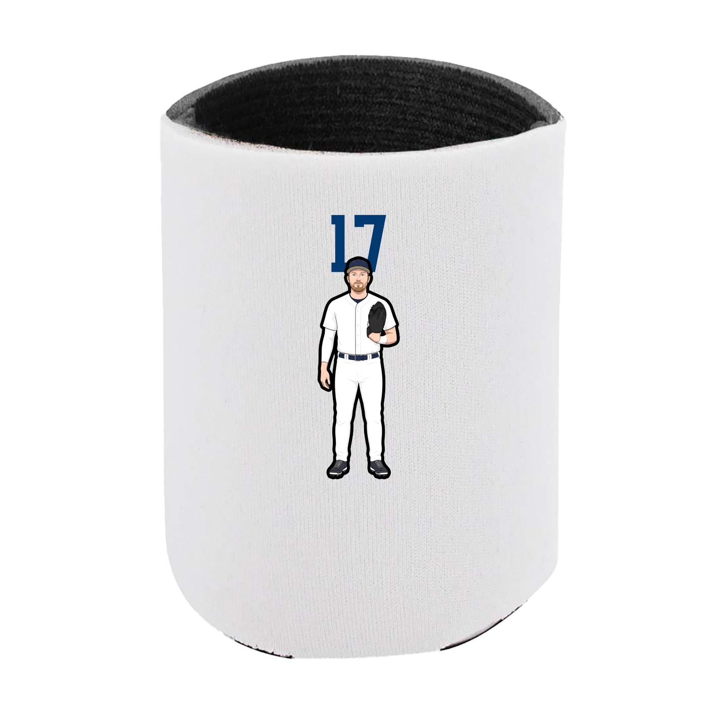 Can Holder — Number Top in White