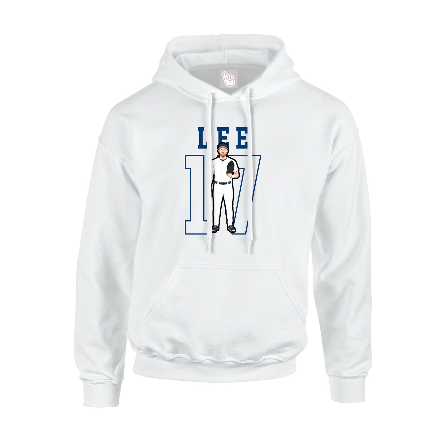 Hoodie — Shirsey in White