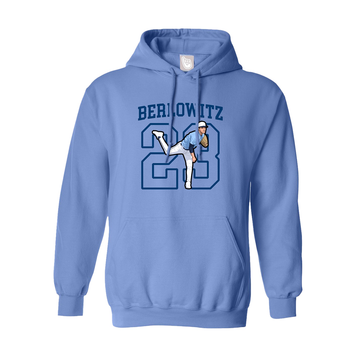 Youth Hoodie — Shirsey in Powder Blue