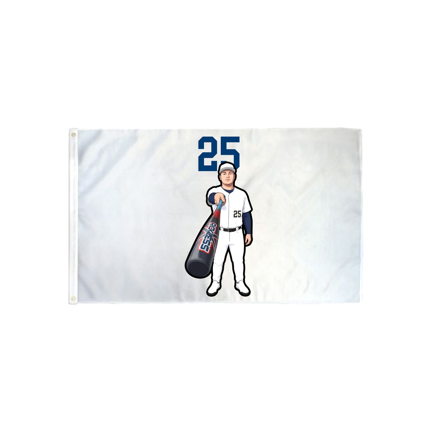 3x5 Flag — Number Top in Classic