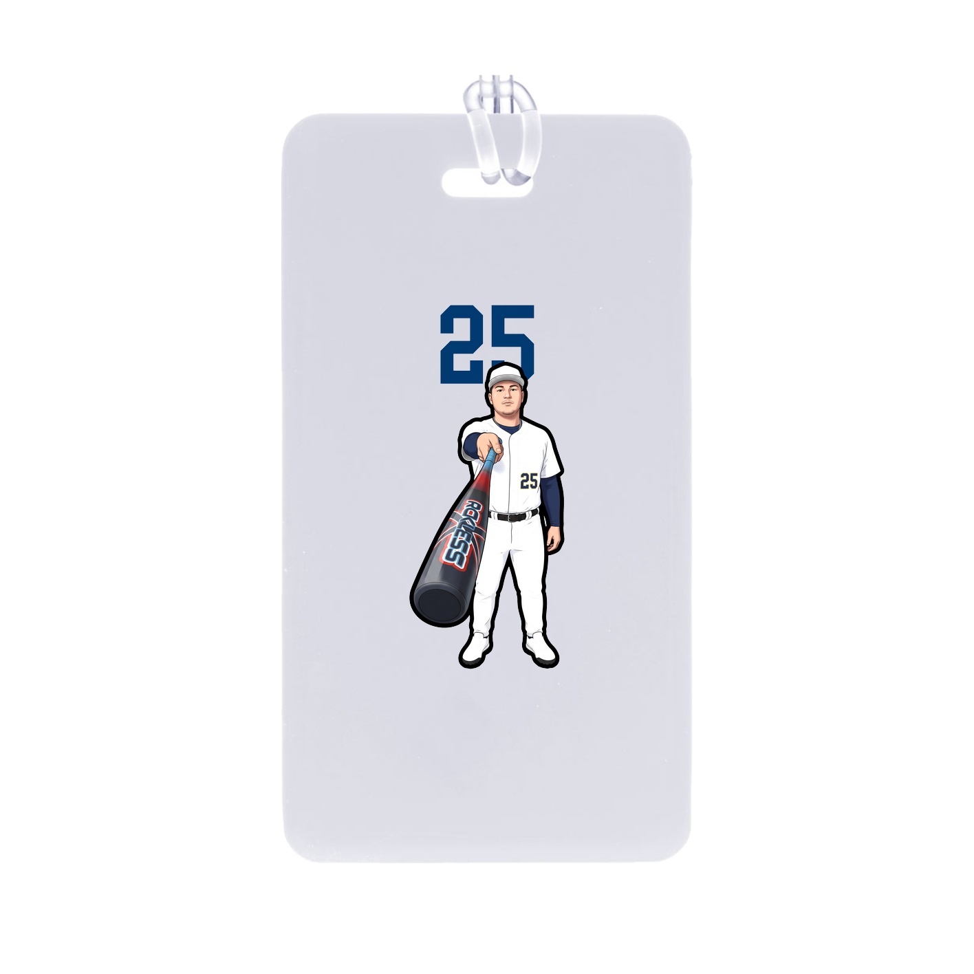 Bag Tag — Number Top in Classic