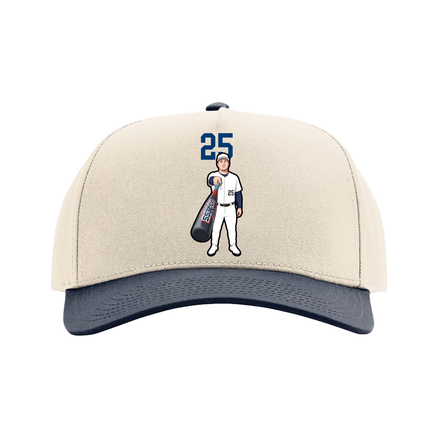 Full Fabric Five-Panel Champ Cap