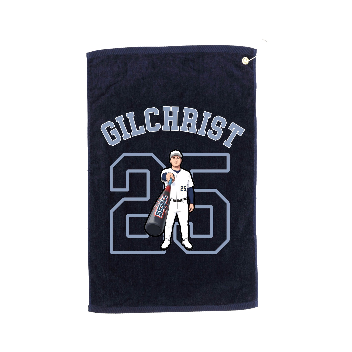 Golf Towel — Shirsey Arch in Navy