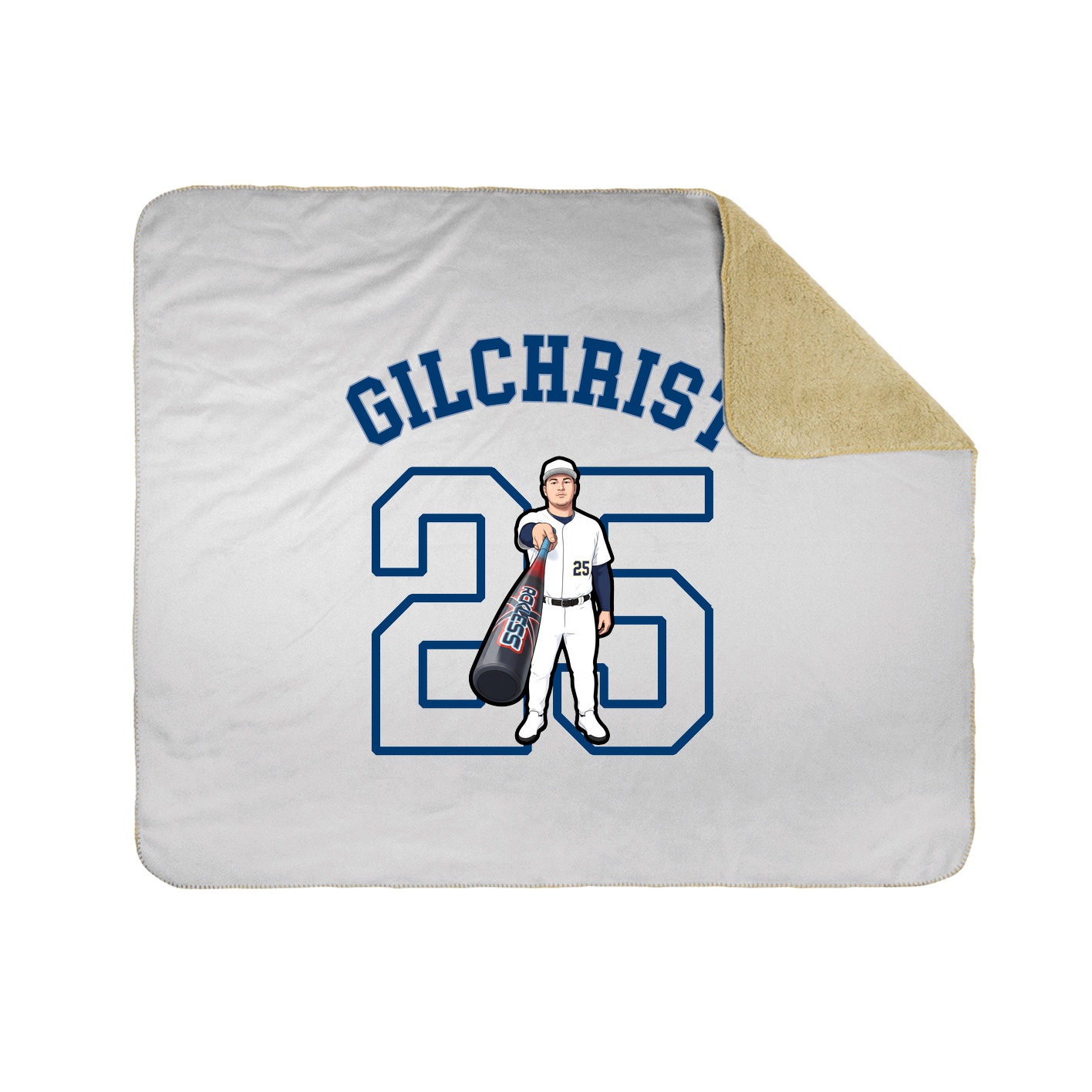 Throw Blanket — Shirsey Arch in White