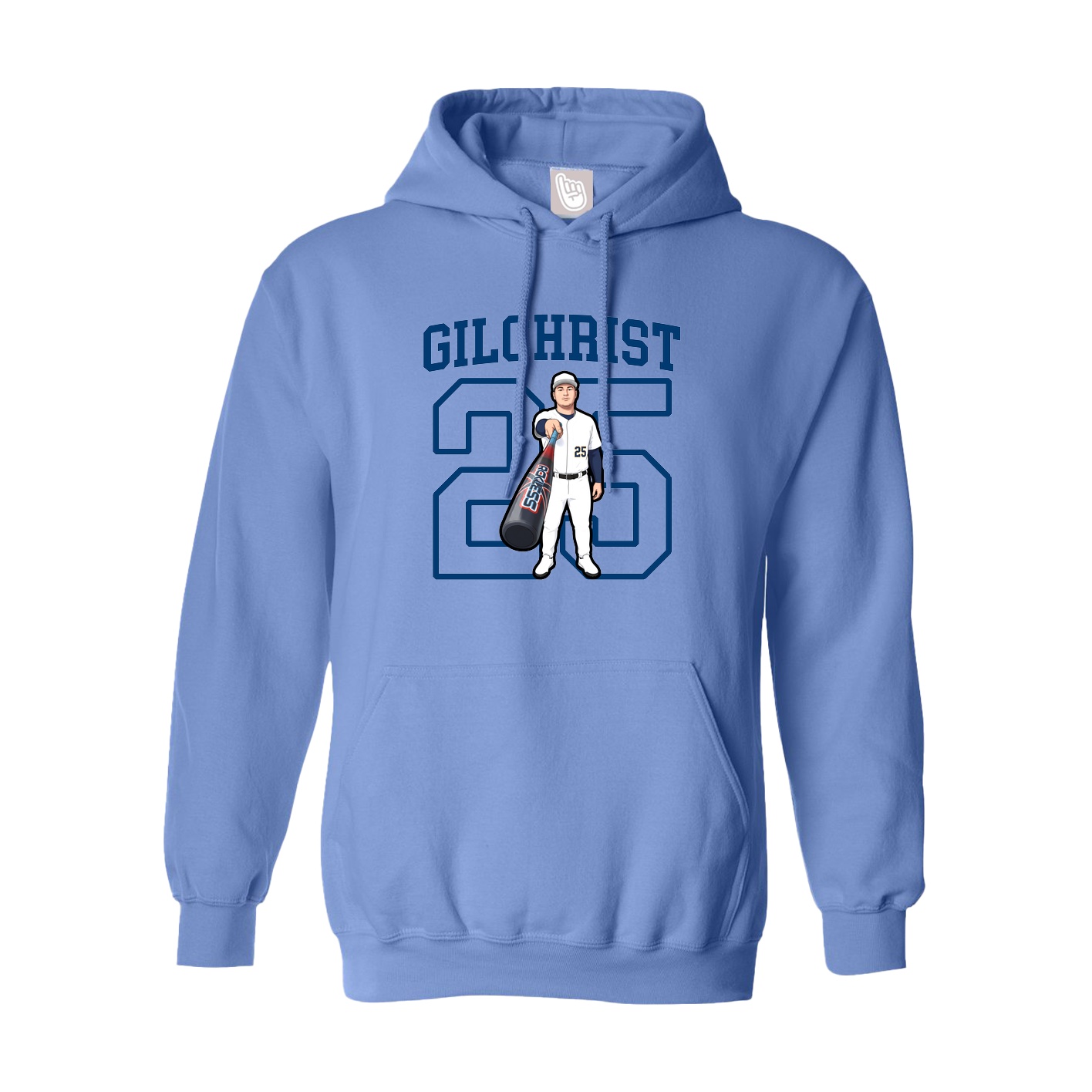 Youth Hoodie — Shirsey in Powder Blue
