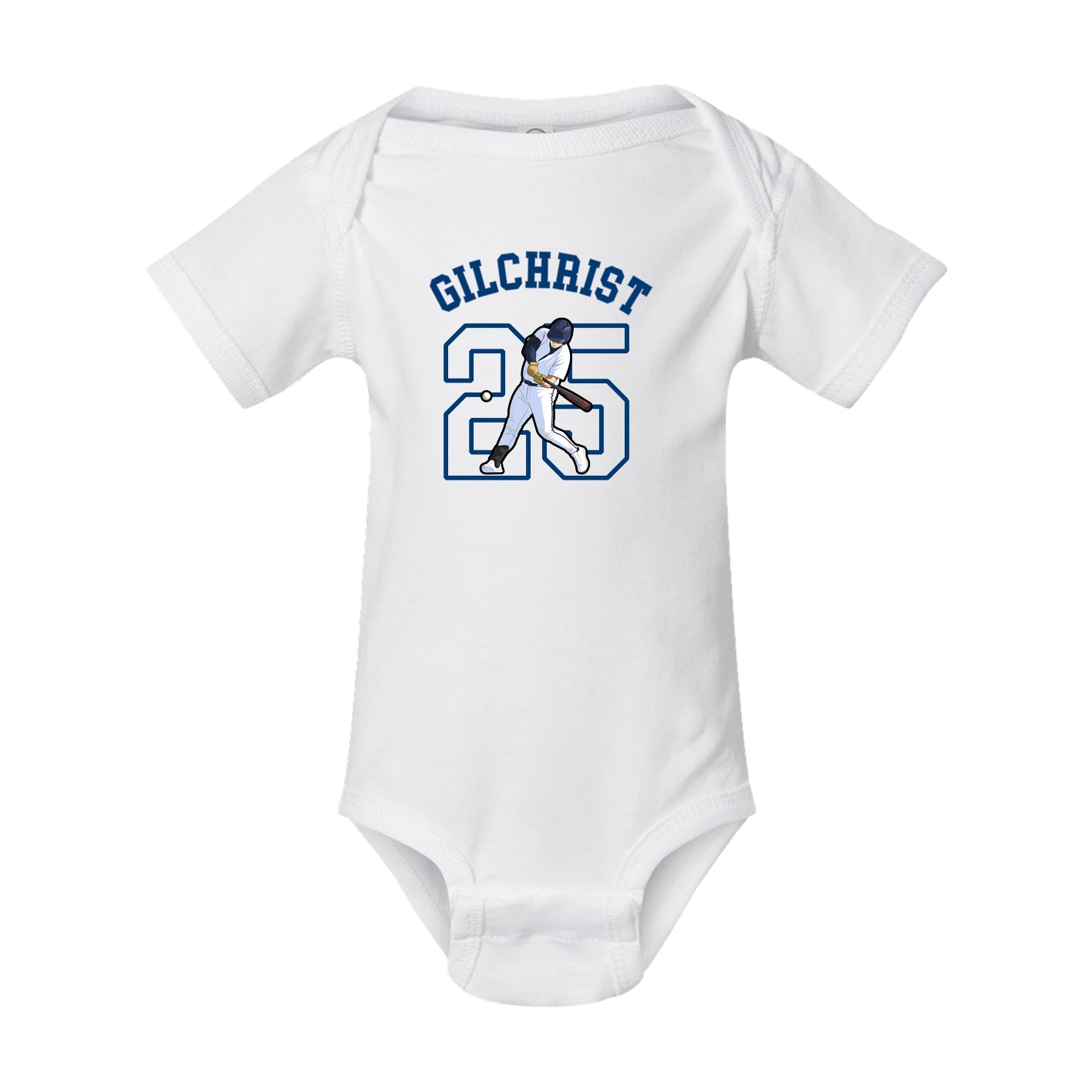 Baby Onesie — Shirsey Arch in White