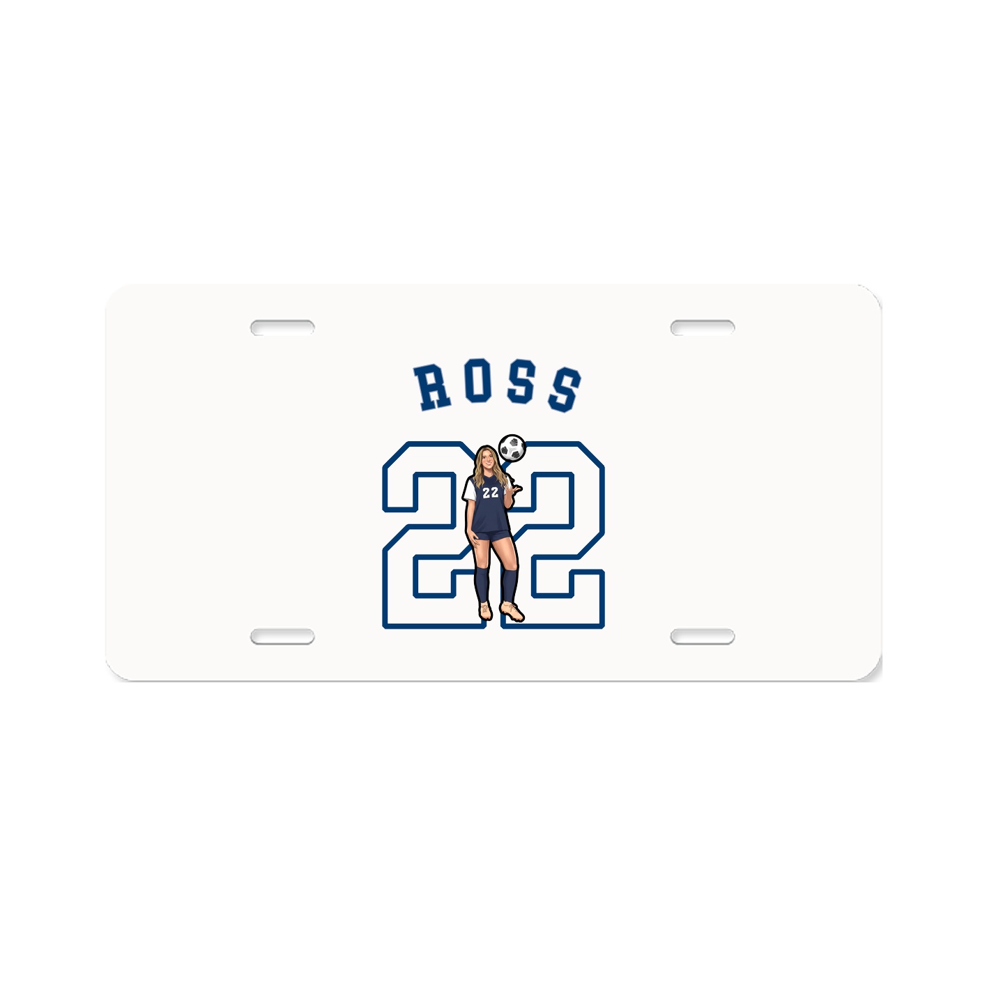 License Plate — Shirsey Arch in Classic