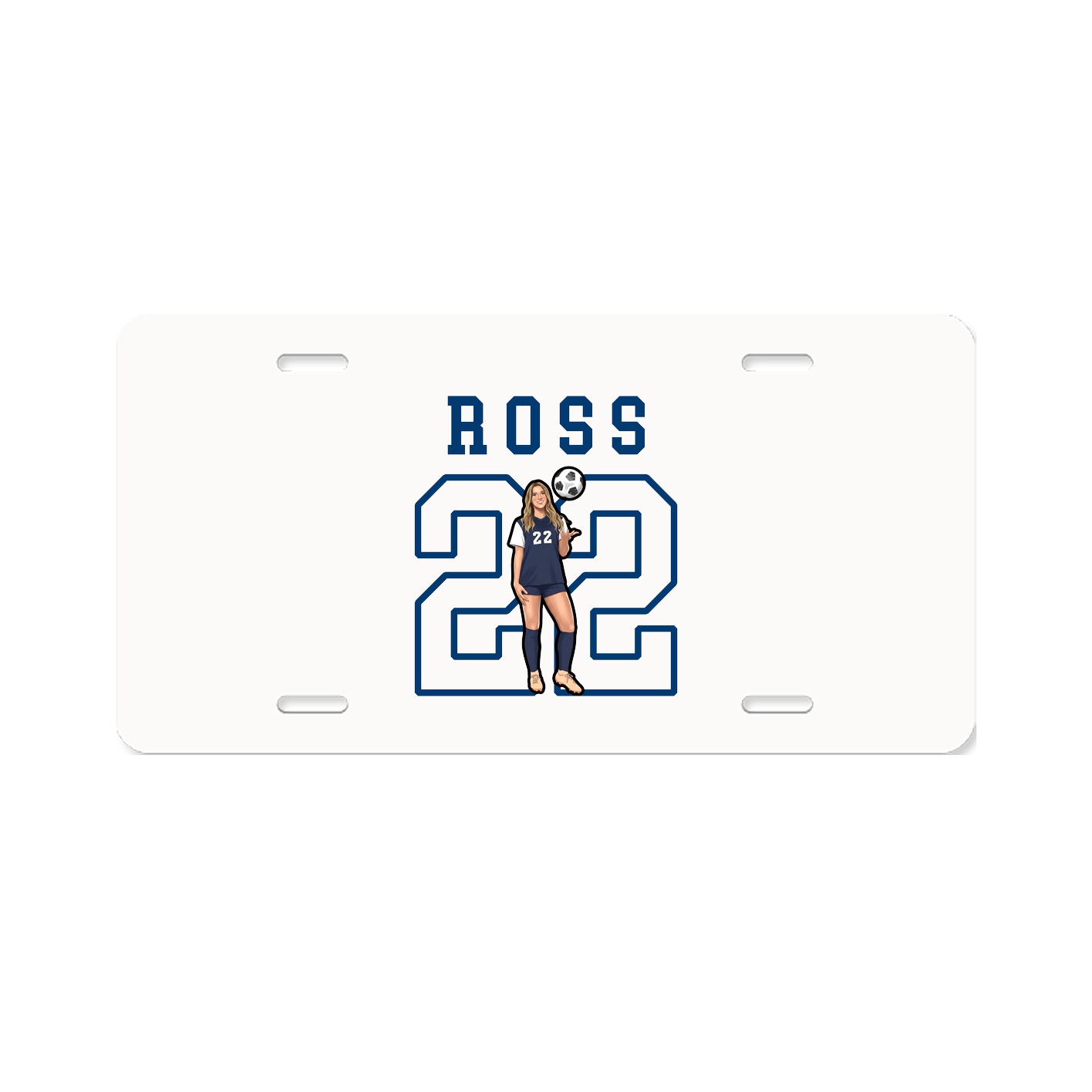 License Plate — Shirsey in Classic