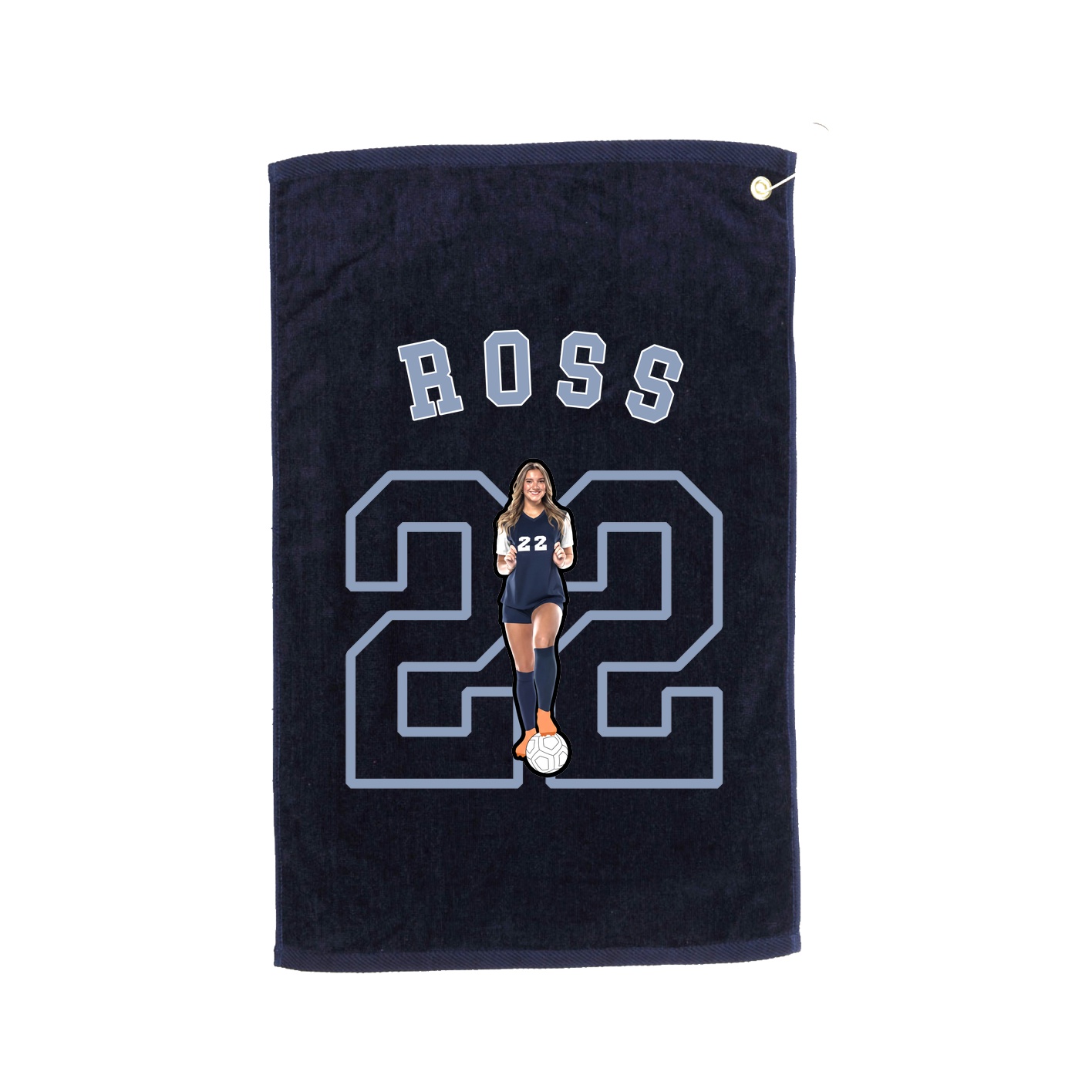Golf Towel — Shirsey Arch in Navy
