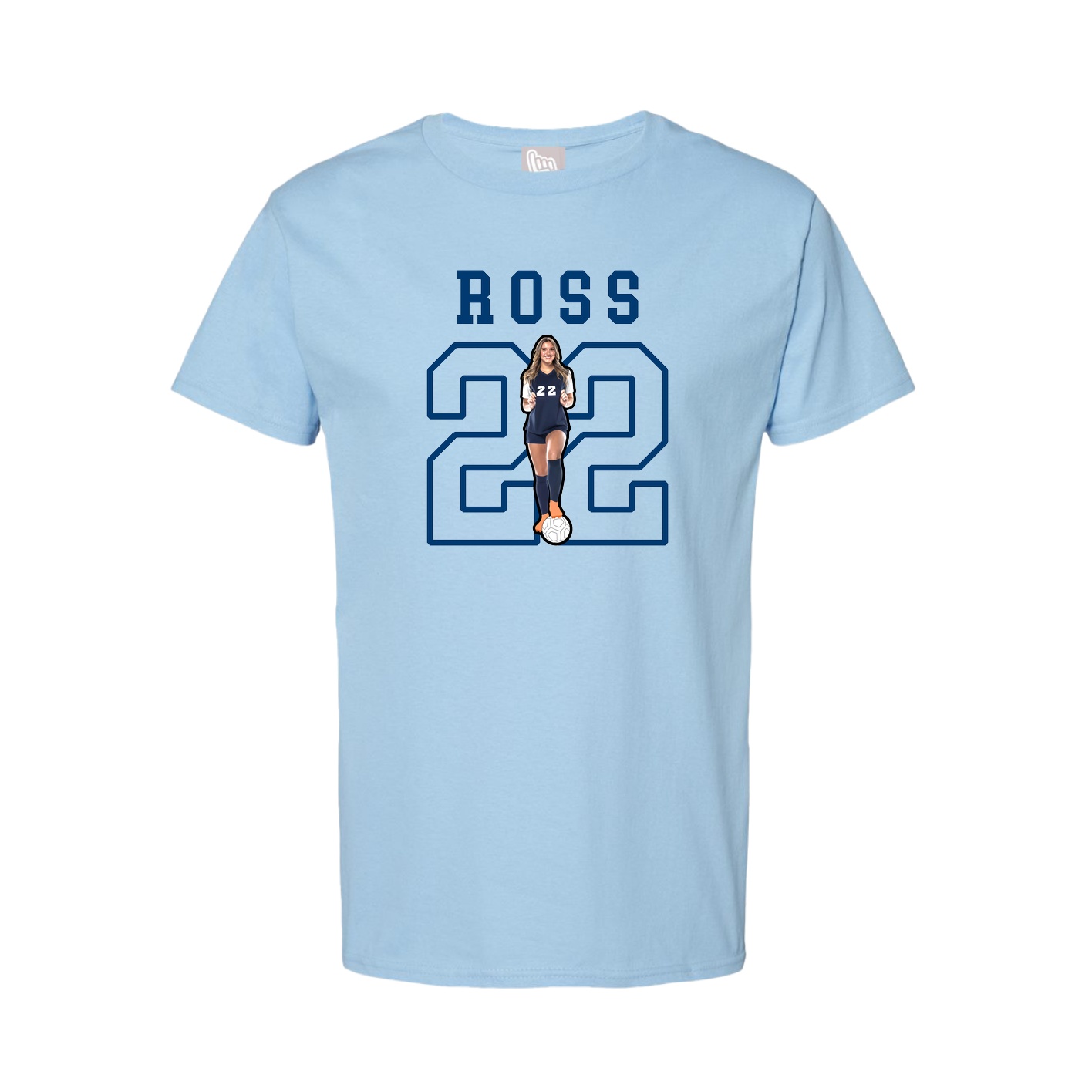 Youth Tee — Shirsey in Light Blue